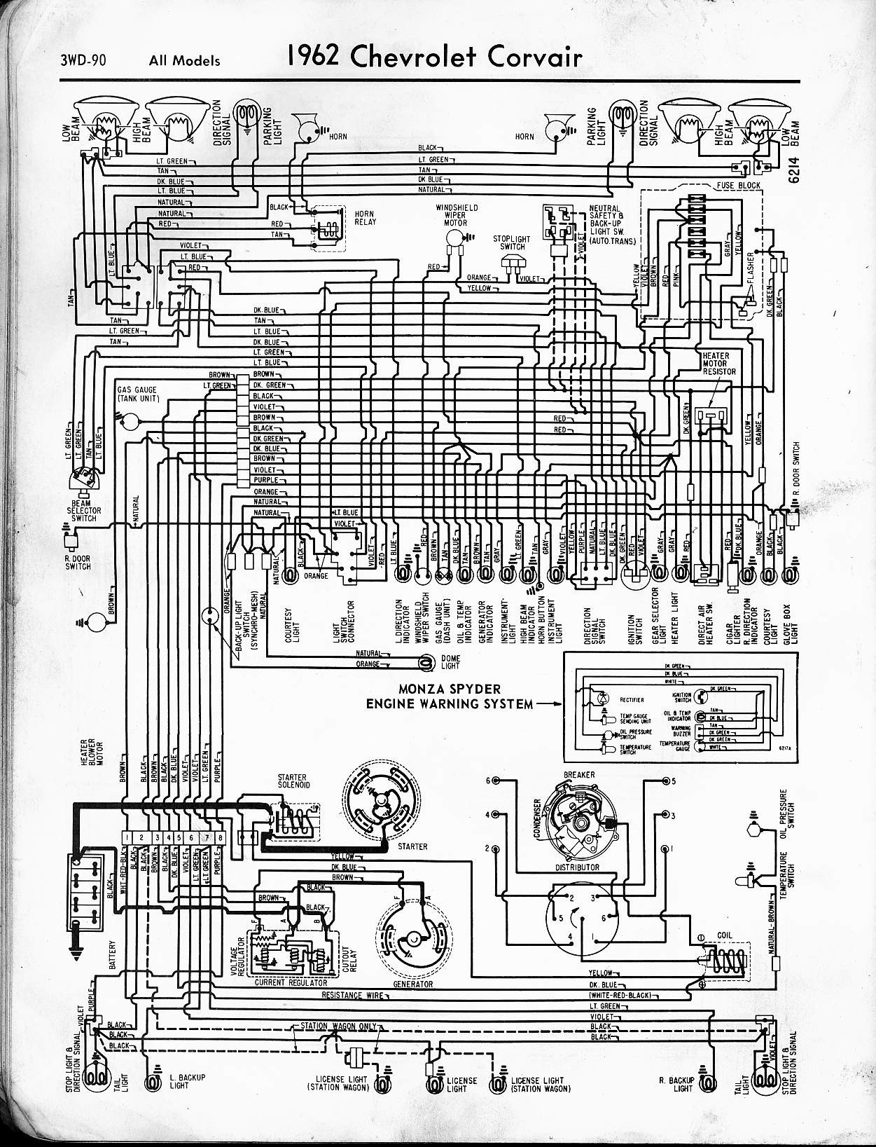1962 Chevy Truck Wiring Diagram