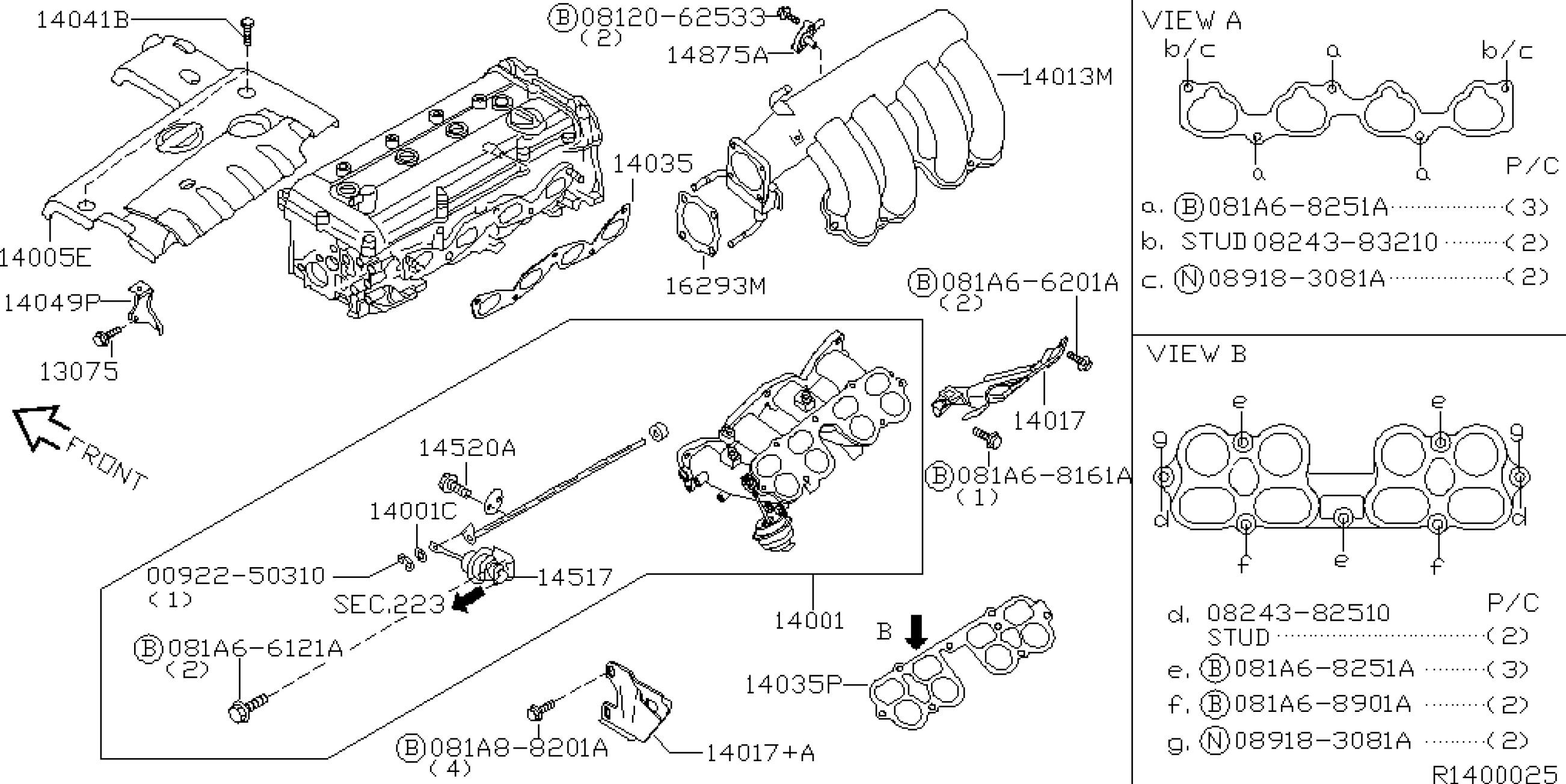 Nissan Altima 2006 Engine Diagram