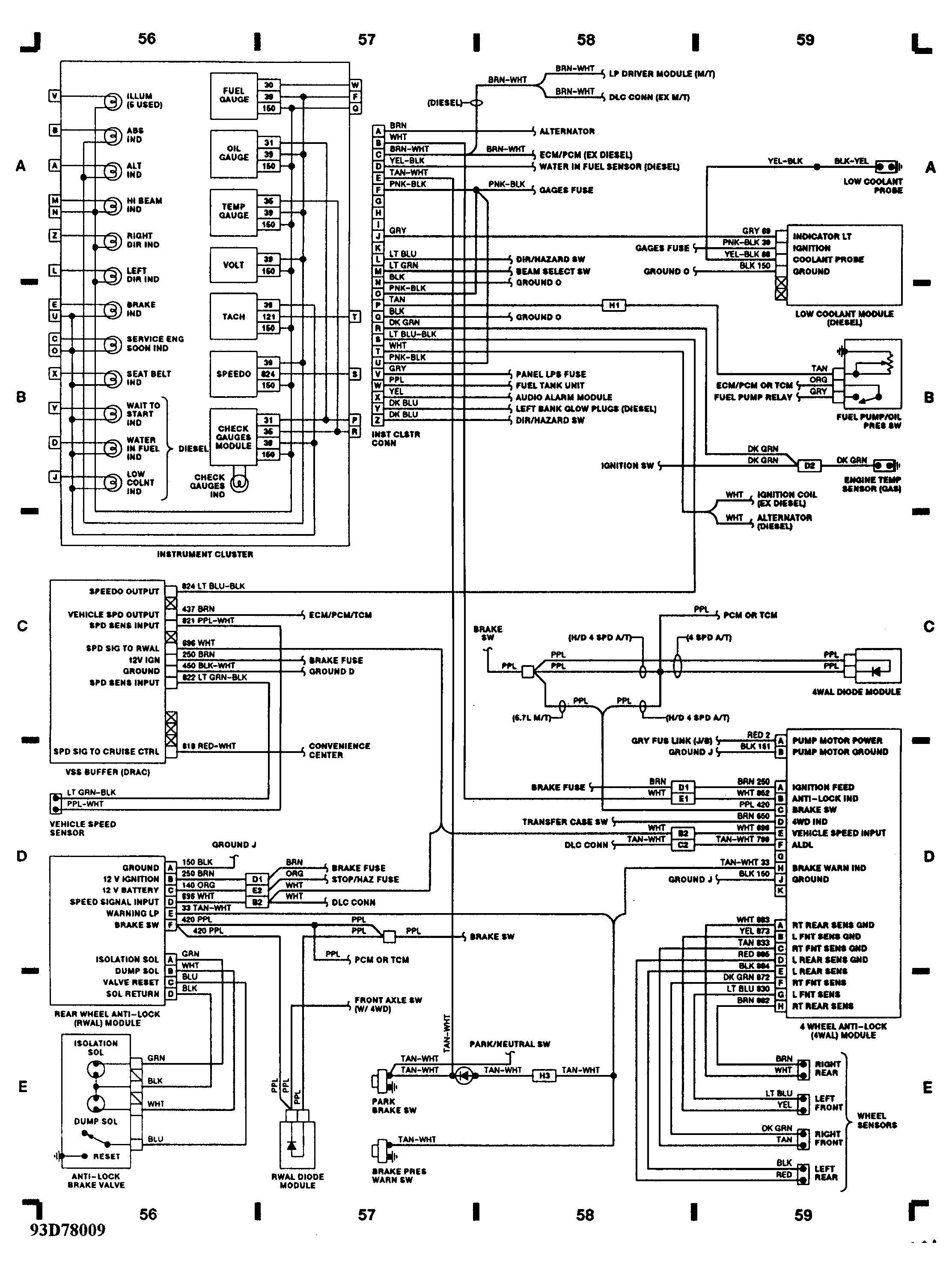 1999 Chevrolet S10 Wiring Diagram Wiring Diagrams