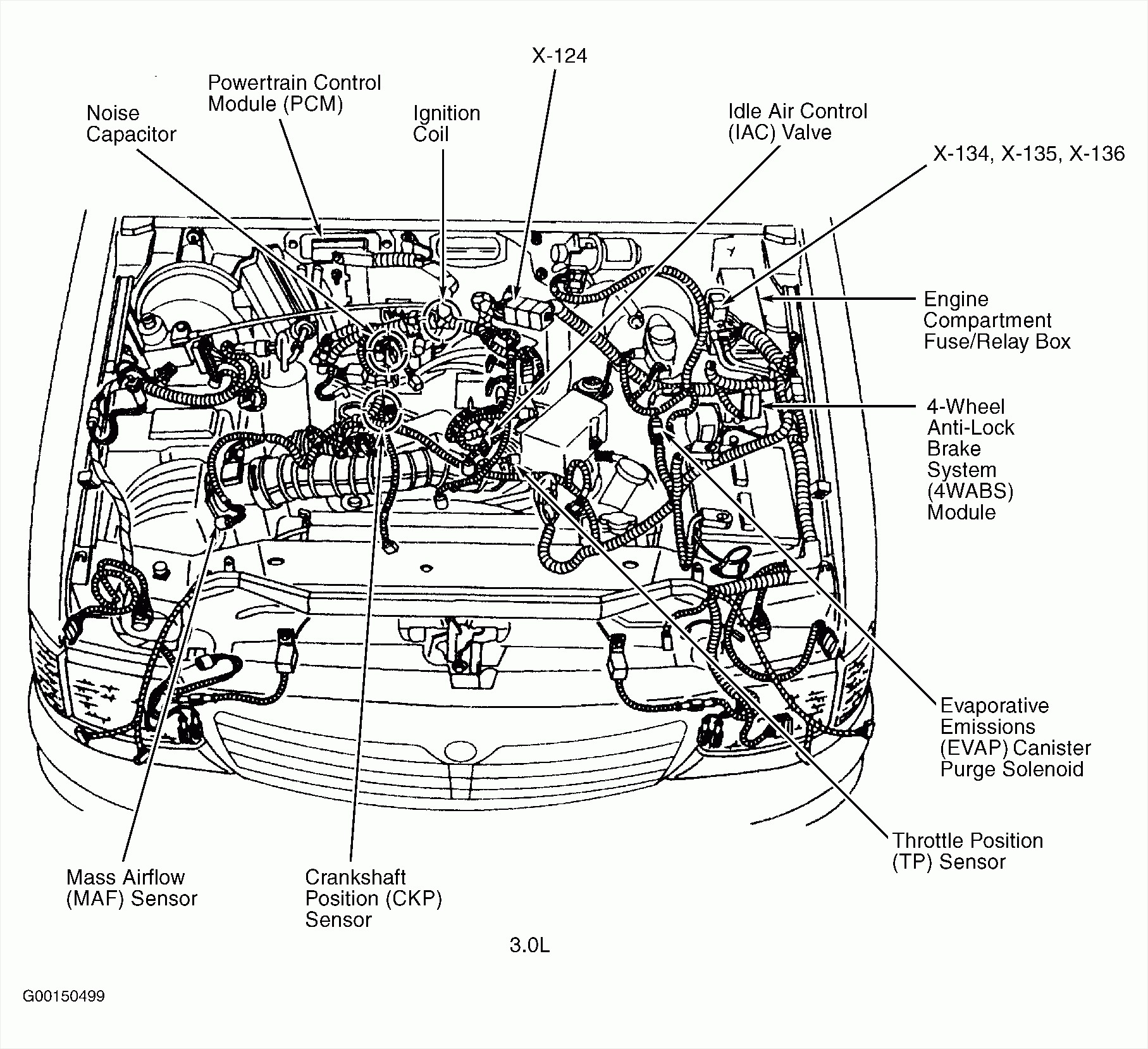 2001 ford mustang v6 engine diagram