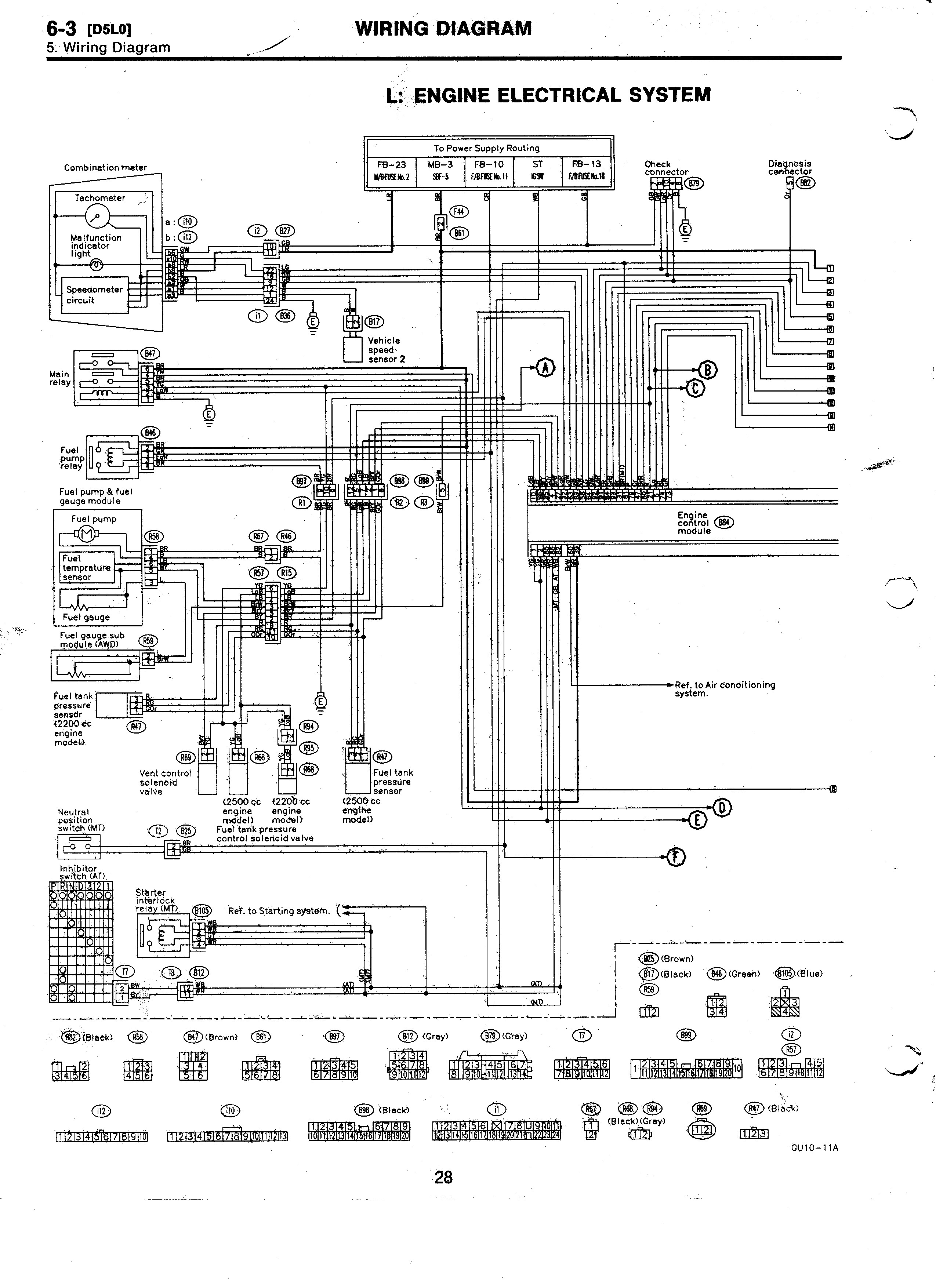 File  2000 Subaru Outback Power Window Wiring Diagram