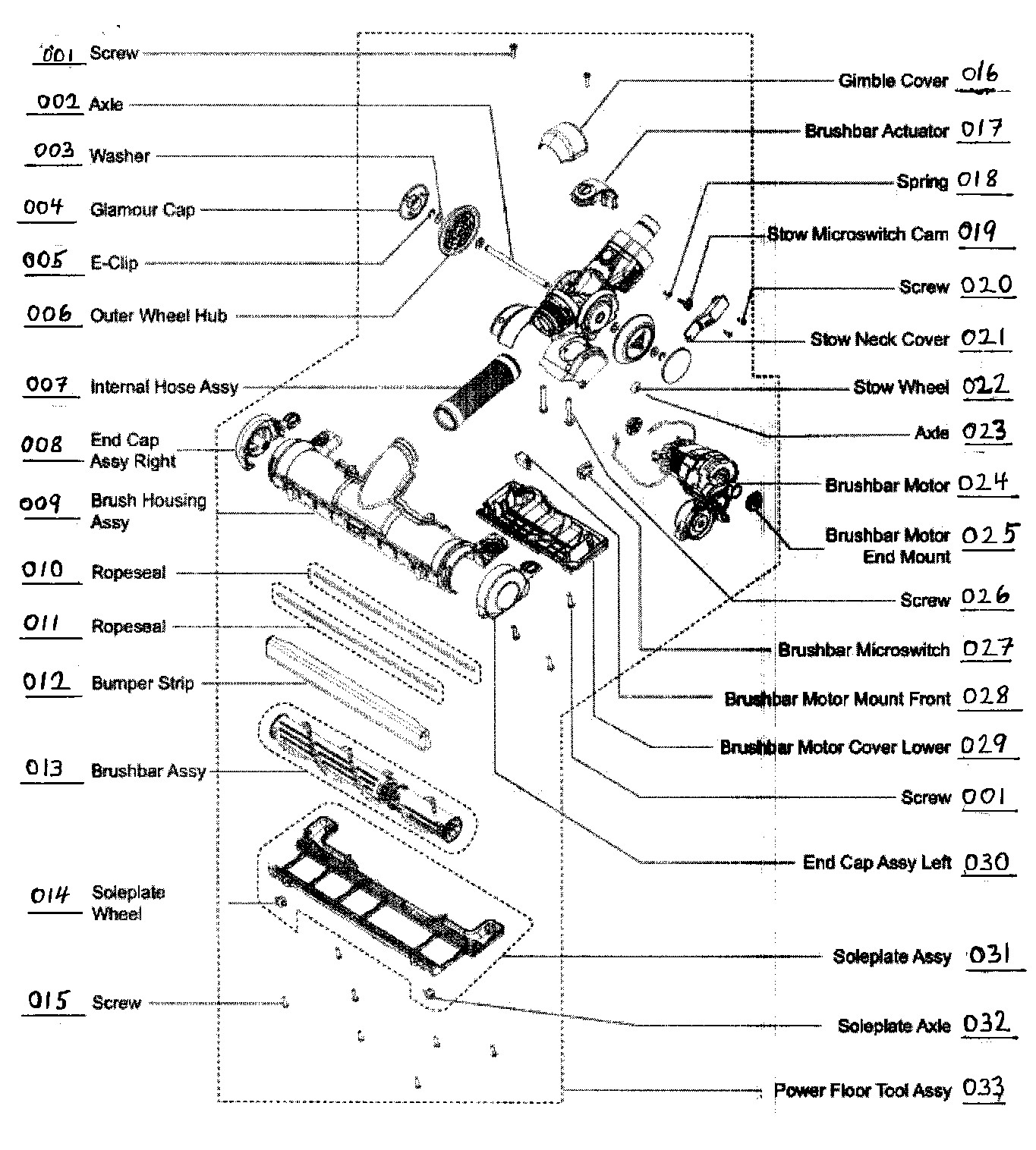 Dyson Animal Parts Diagram Dc25 - General Wiring Diagram
