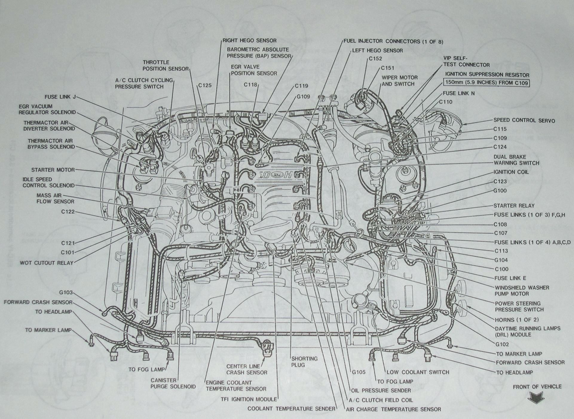 Ford Mustang V6 Engine Diagram