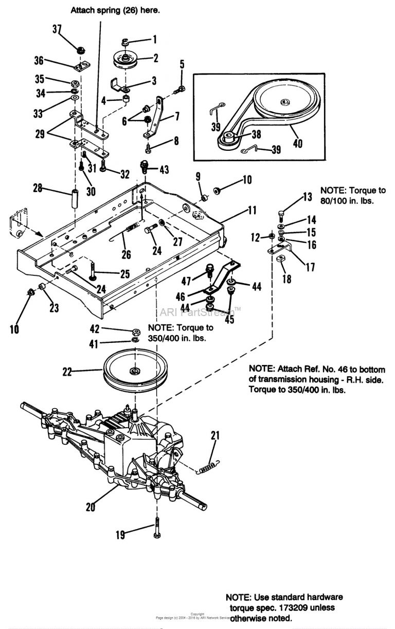 Front Wheel Drive Transmission Diagram Simplicity Coronet Hp Hydro