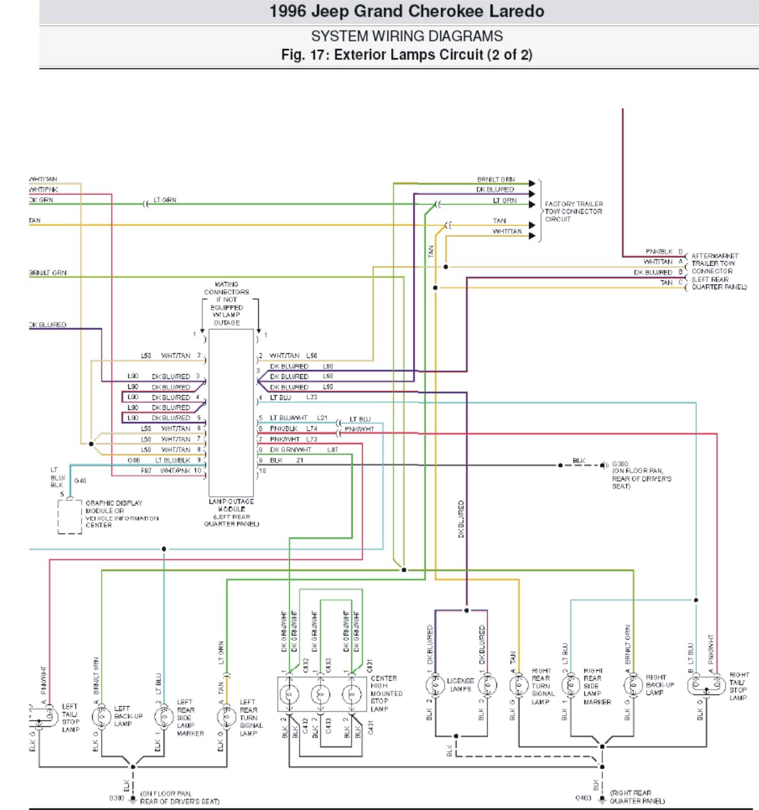 D133 Grand Cherokee Door Wiring Diagram Wiring Resources