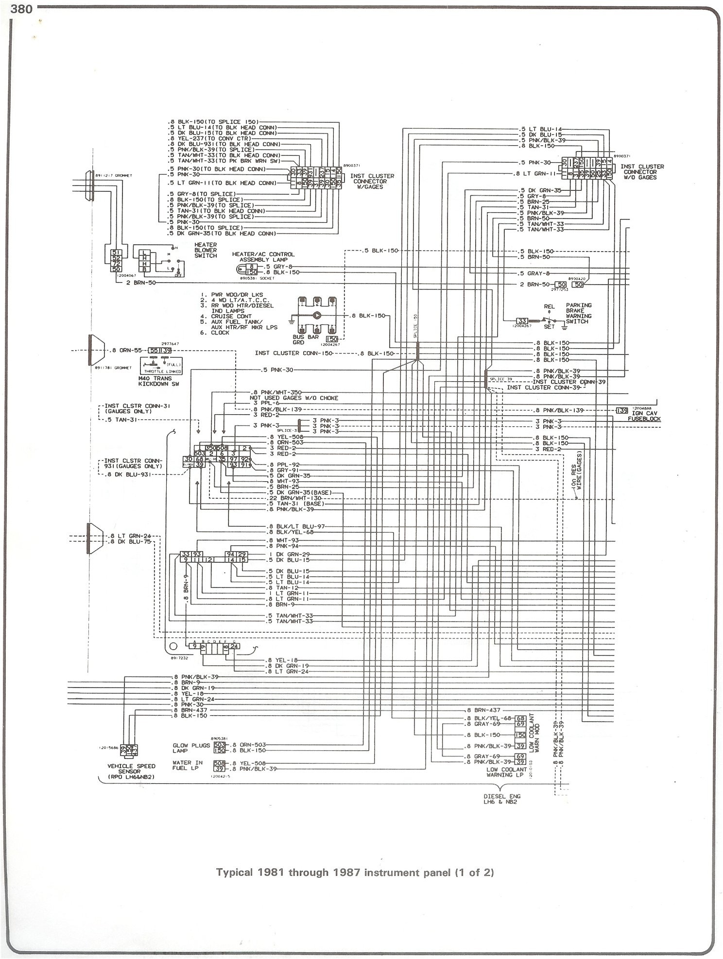 1989 Chevy C1500 Wiring Diagram
