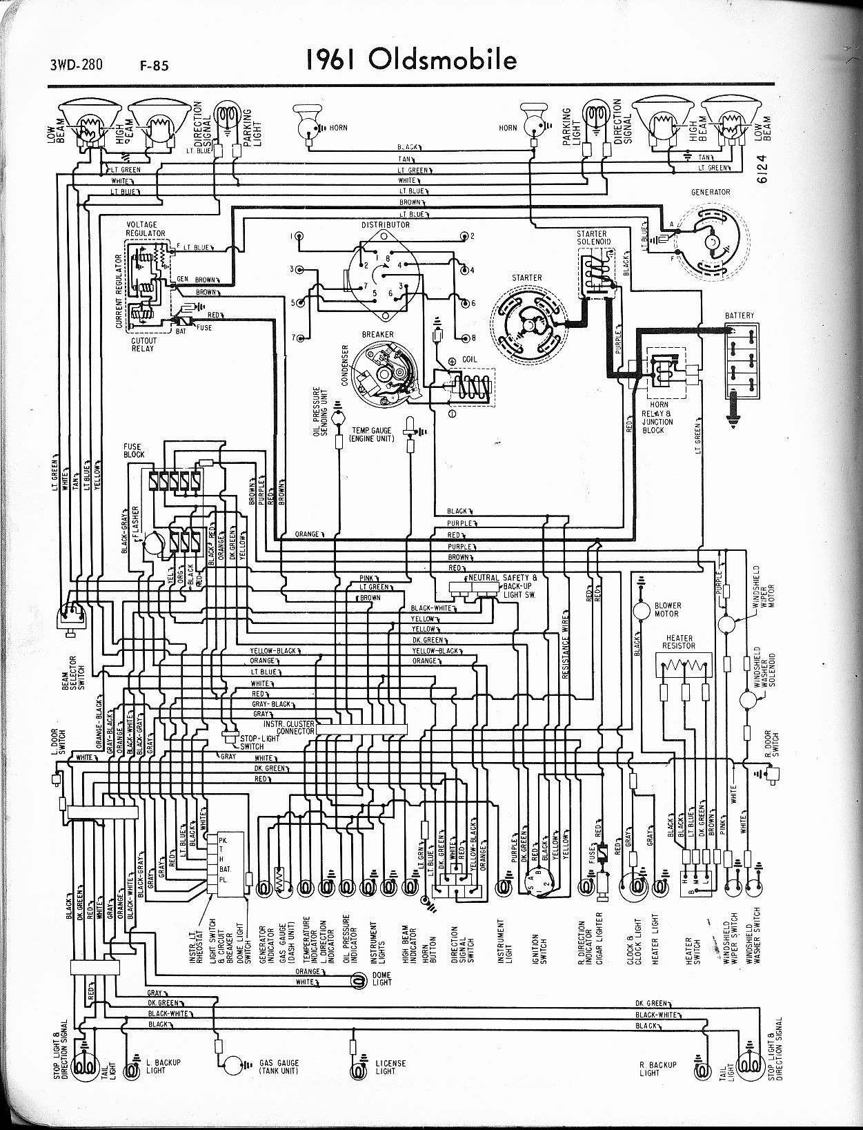 1950 Oldsmobile 88 Wiring Diagram - Wiring Diagram