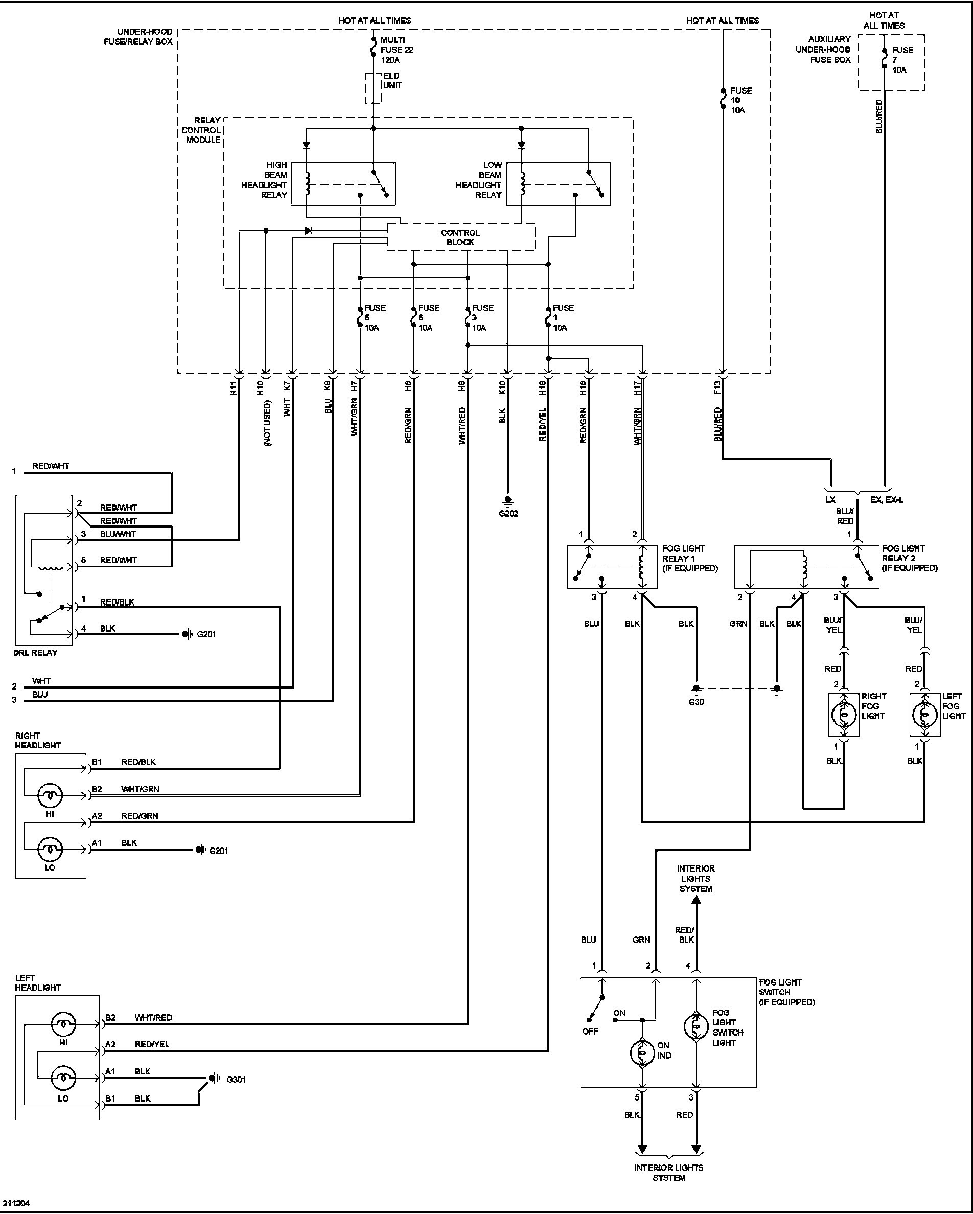 Wire Schematic 2009 Civic Si Tips Electrical Wiring