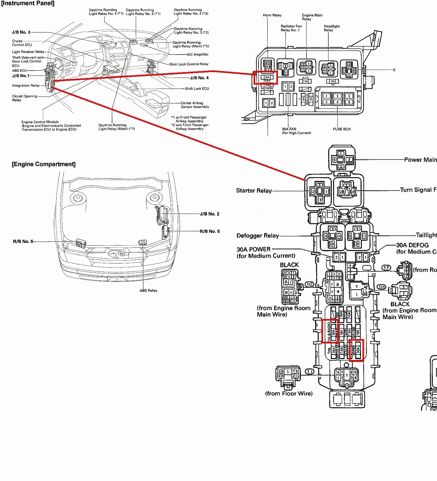 6e4cd Toyota Corolla 04 Fuse Box Digital Resources