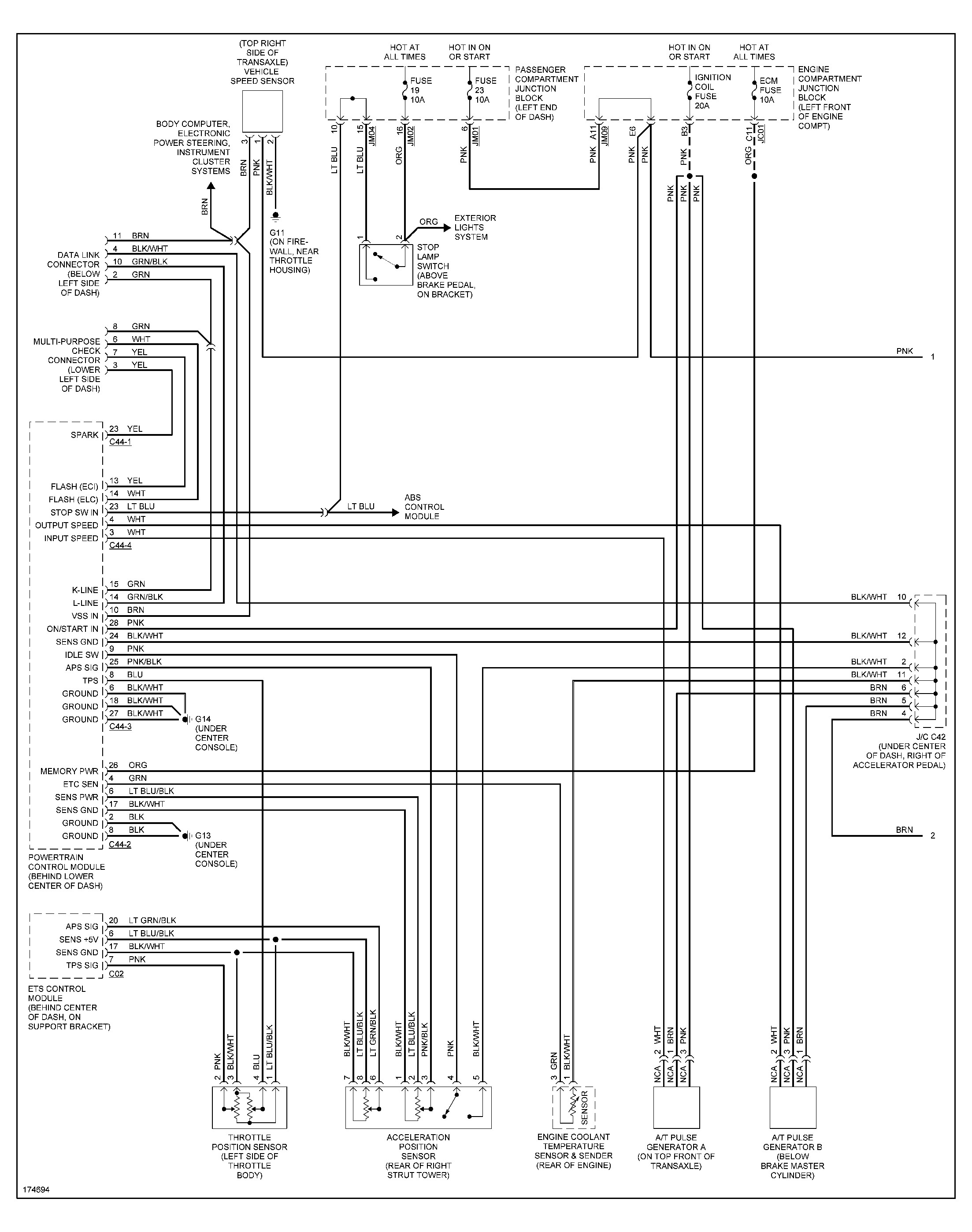 Coolant Temperature Sensor Wiring Diagram - General Wiring Diagram