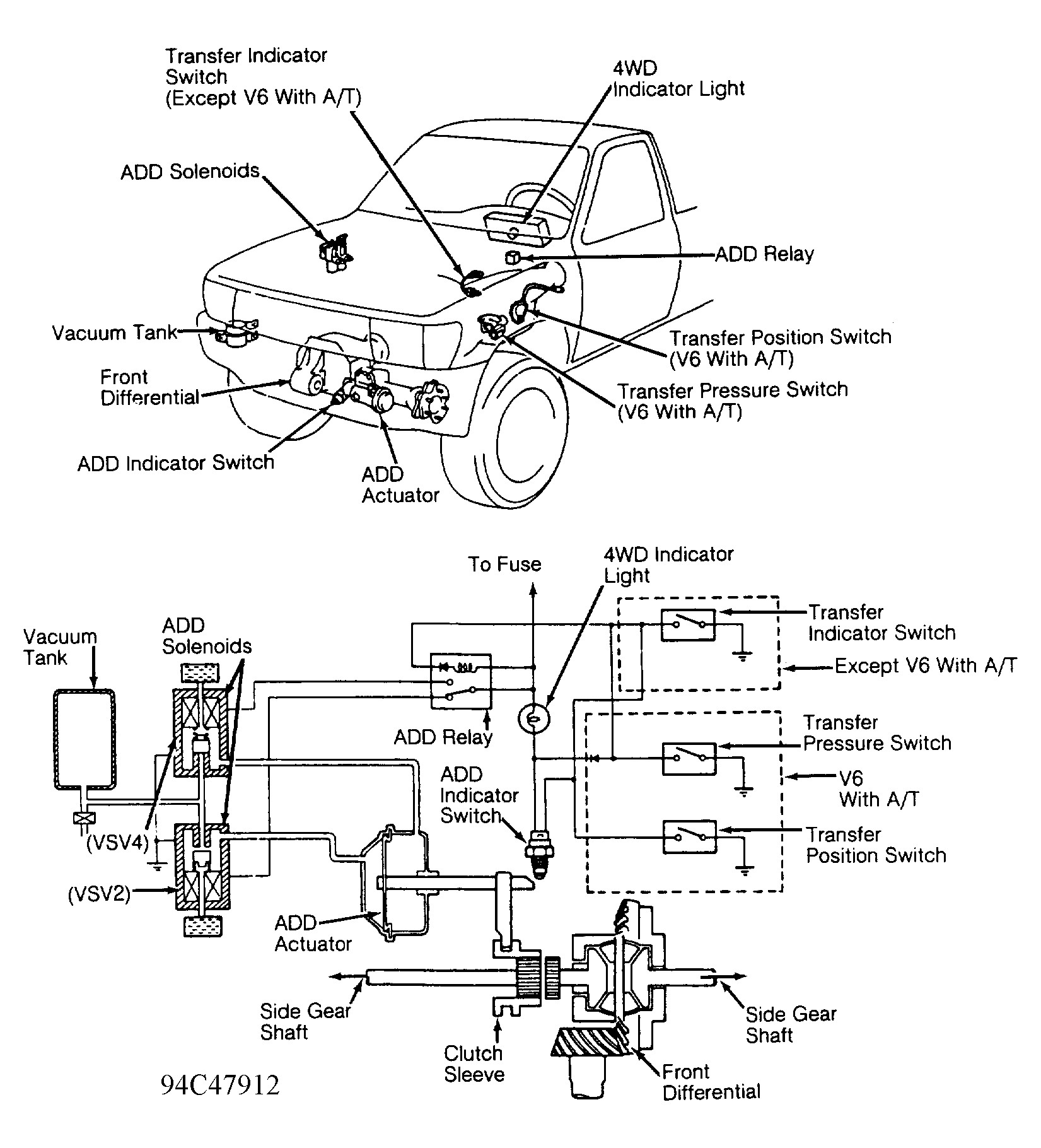 Circuit Electric For Guide  2007 Toyota Rav4 Interior Fuse