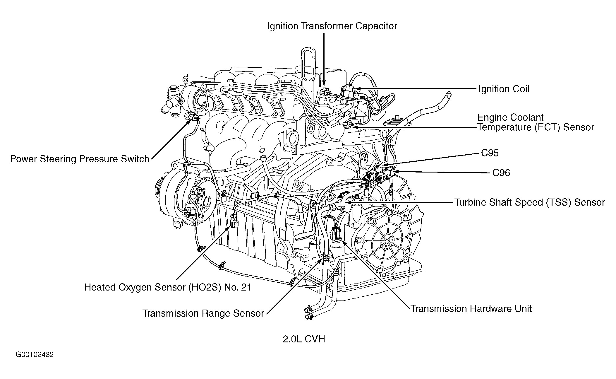Ford Focu Engine Compartment Diagram - Wiring Diagram