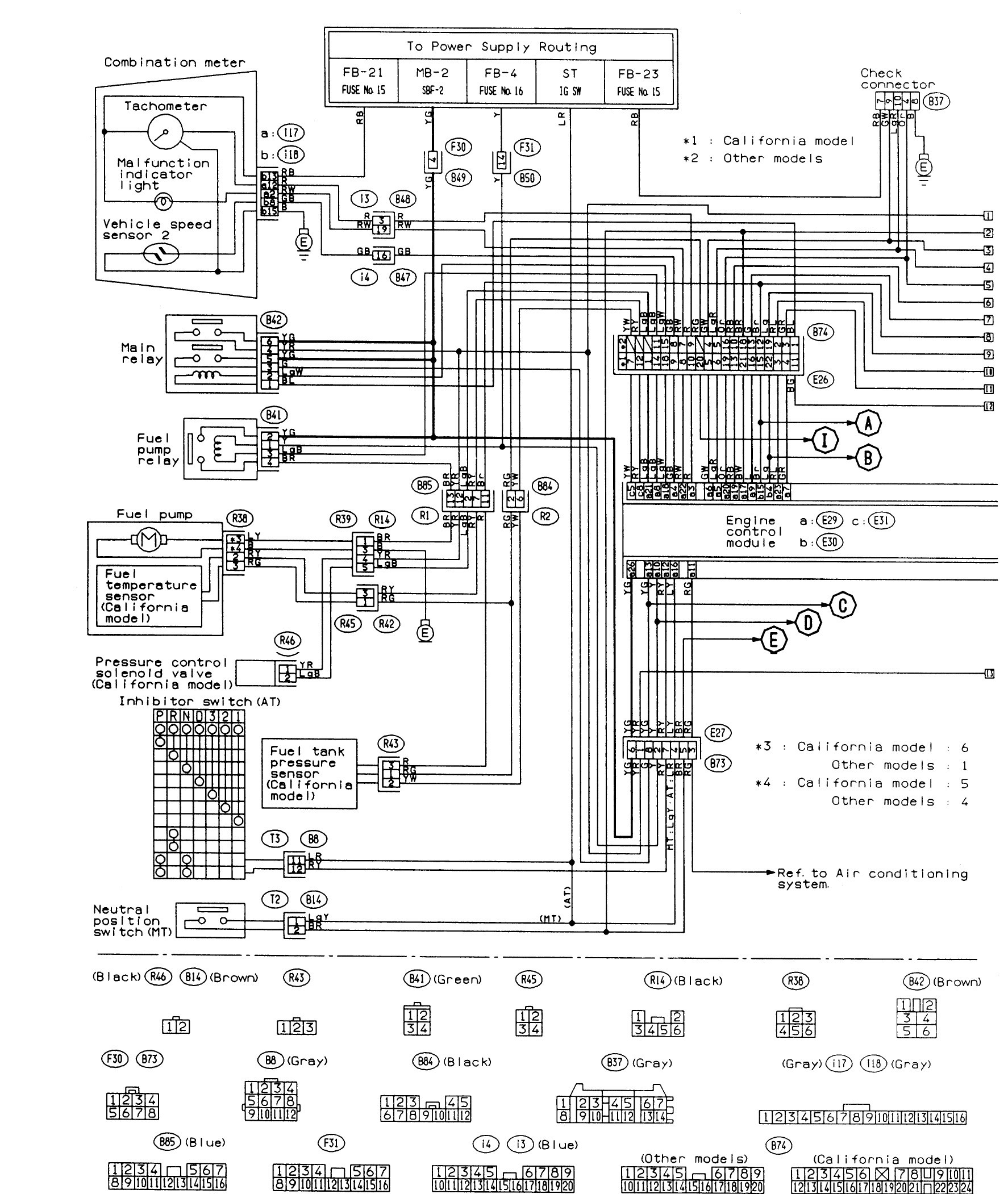 93 Subaru Wiring Diagram Wiring Diagram Direct Leader Tiger Leader Tiger Siciliabeb It