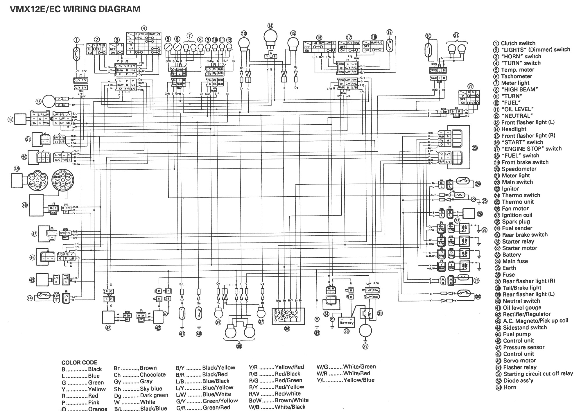 Yamaha Snowmobile Wiring Schematic Wiring Diagram