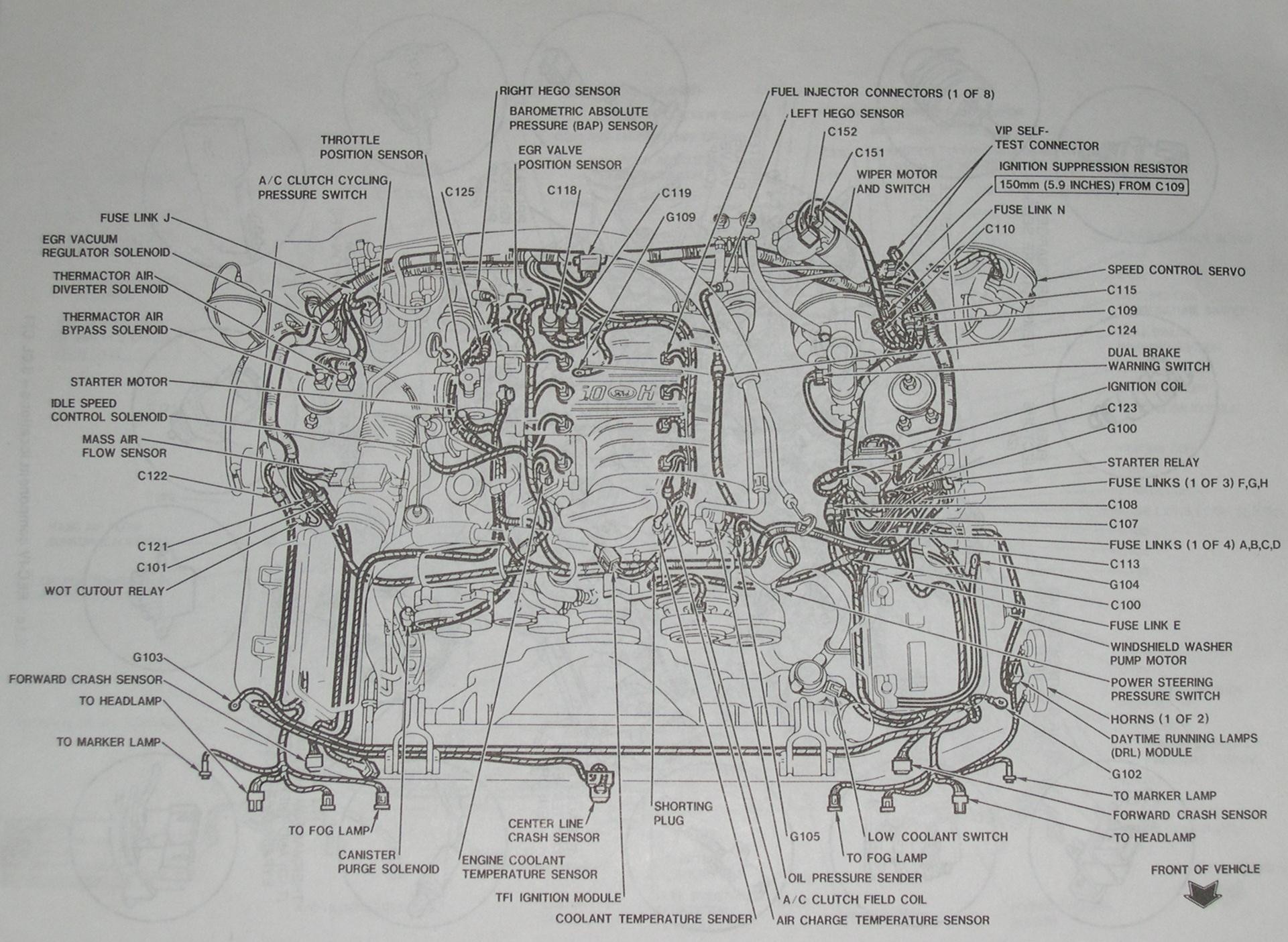 1995 Mustang Engine Diagram