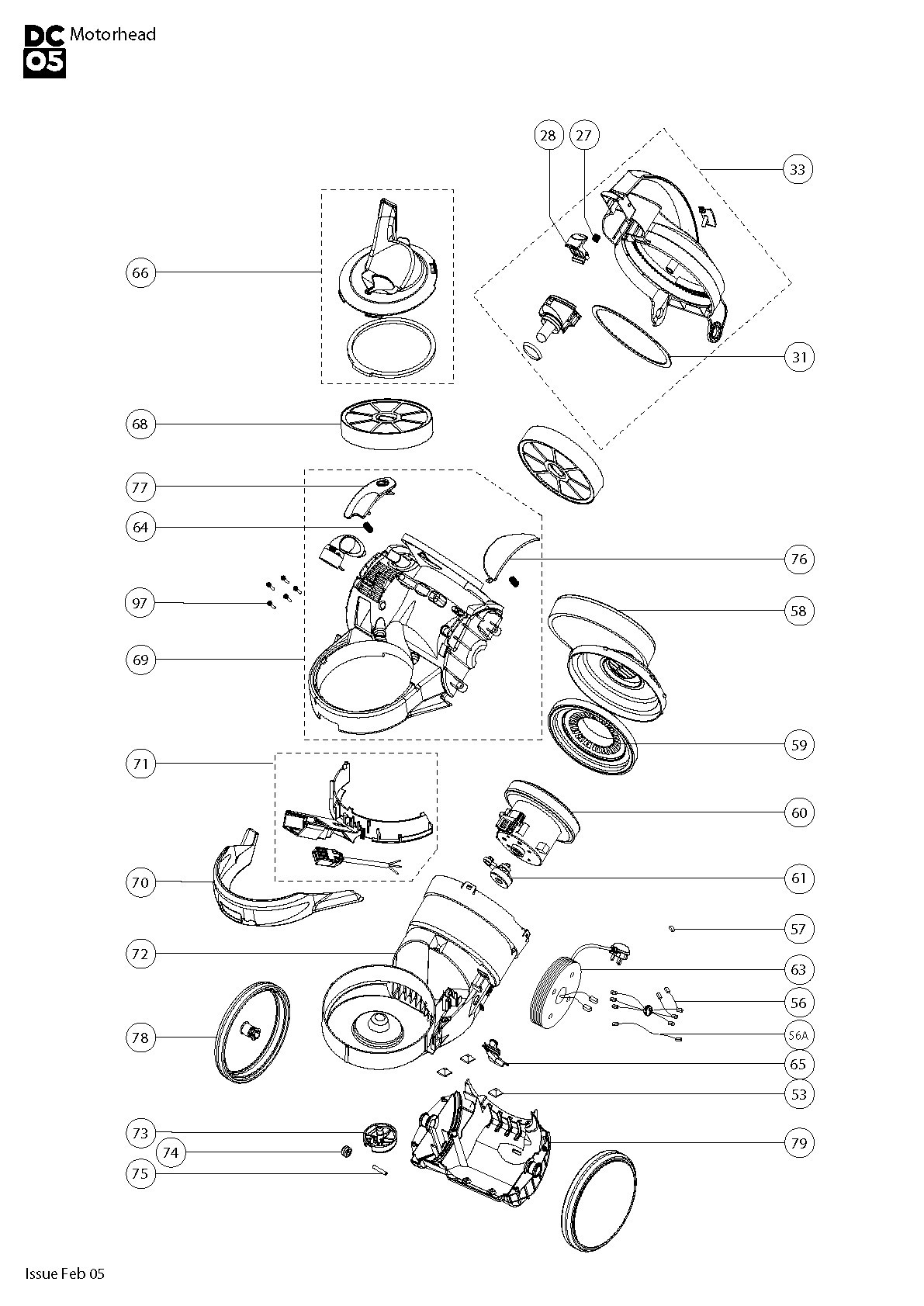 Dyson Animal Parts Diagram Dc14 - Free Wiring Diagram