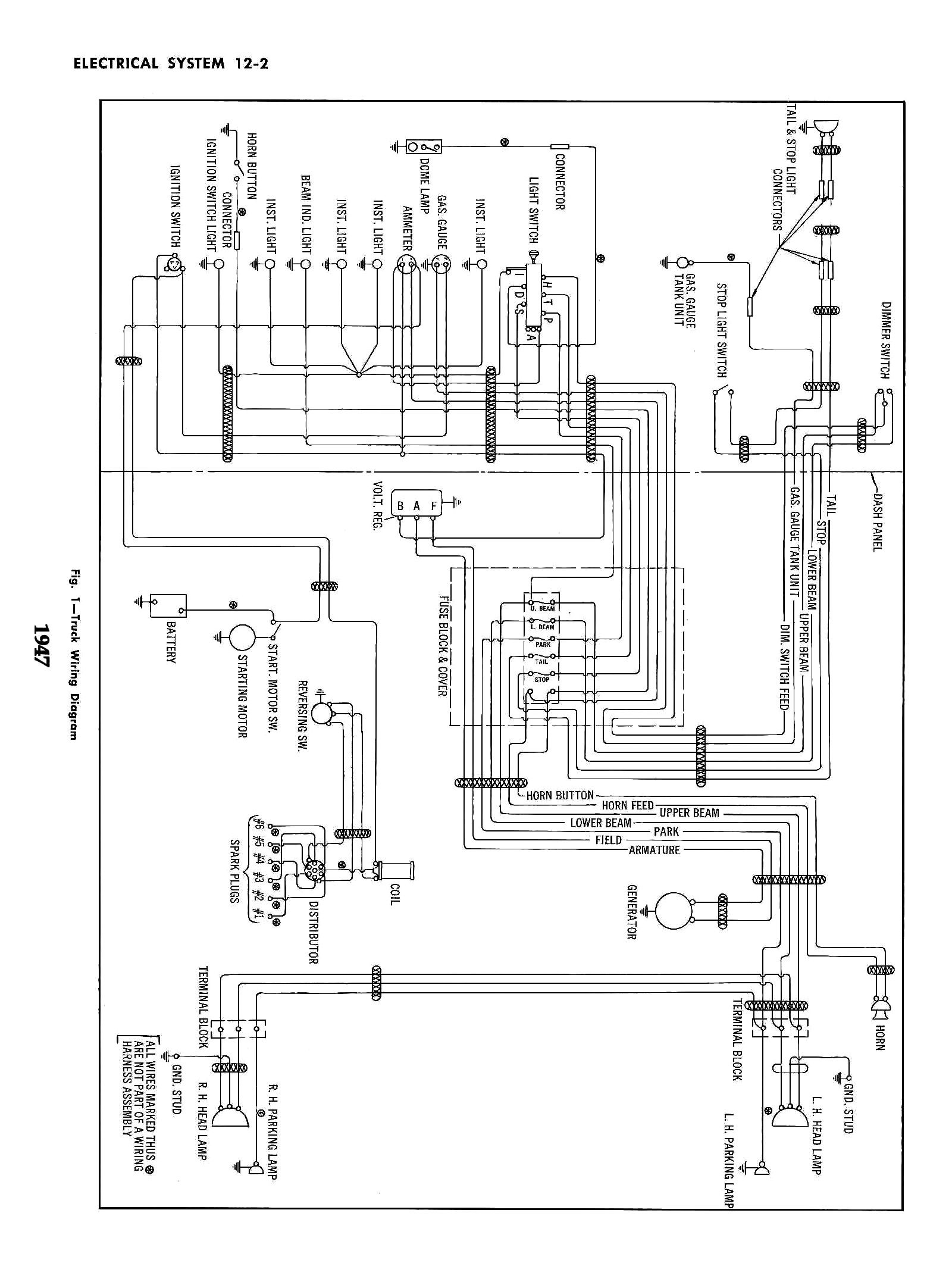 1953 Chevy Truck Wiring Diagram Chevy Wiring Diagrams Of 1953 Chevy Truck Wiring Diagram