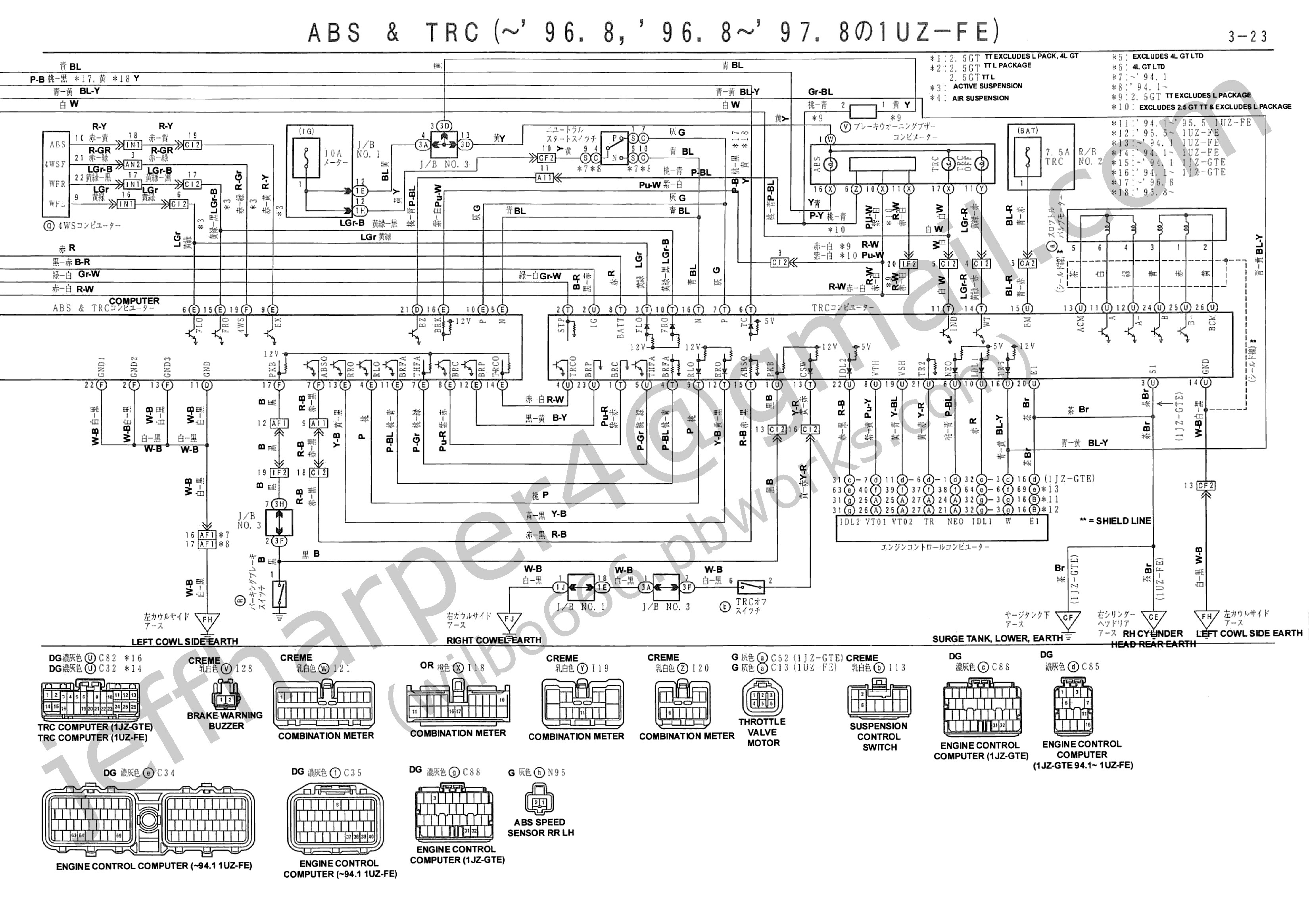 1988 toyota Pickup Engine Diagram Wiring Diagram 1994 Lexus Ls400 Alternator Wiring Diagram Of 1988 toyota Pickup Engine Diagram