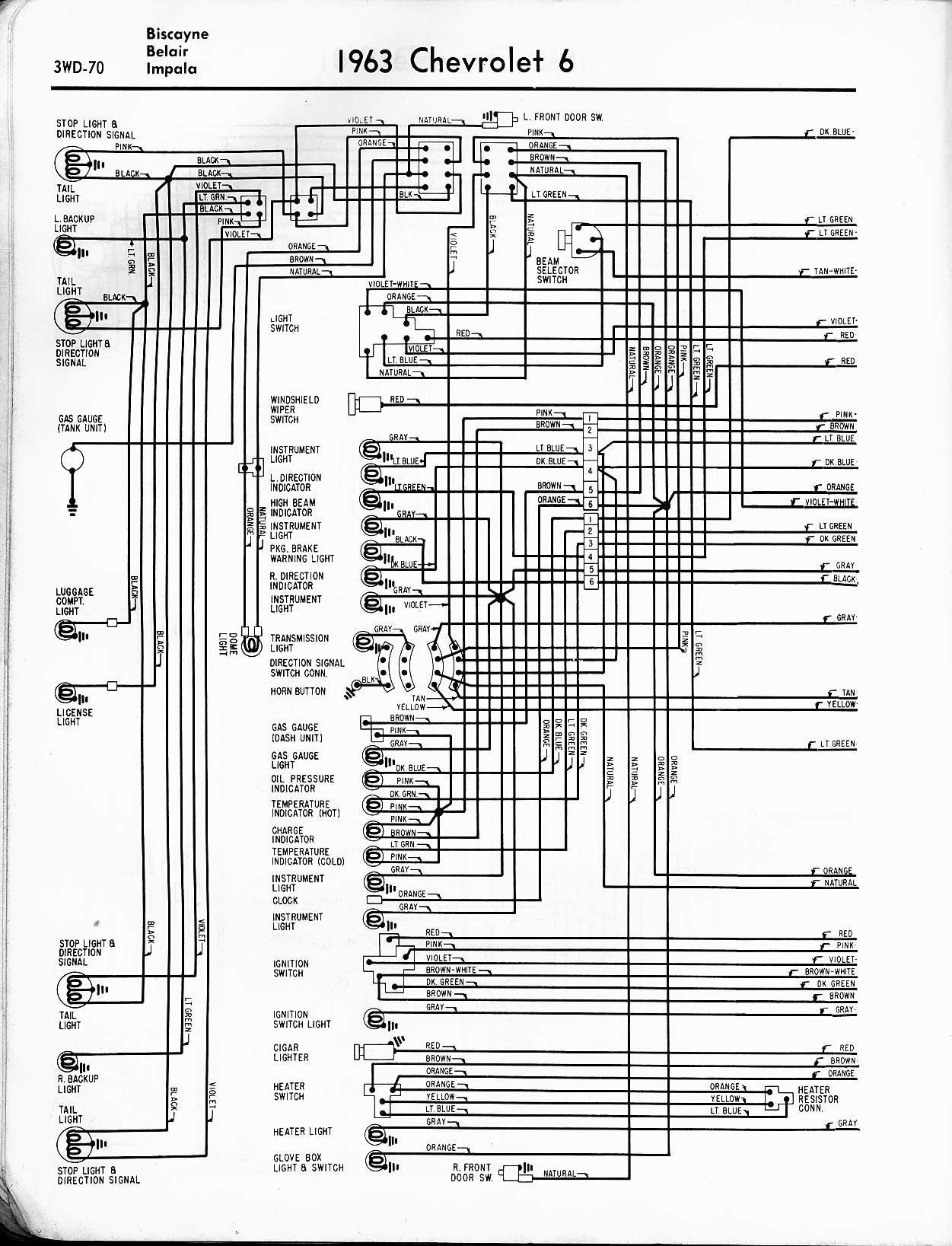 2001 Chevy Impala Radio Wiring Diagram 57 65 Chevy Wiring Diagrams Of 2001 Chevy Impala Radio Wiring Diagram