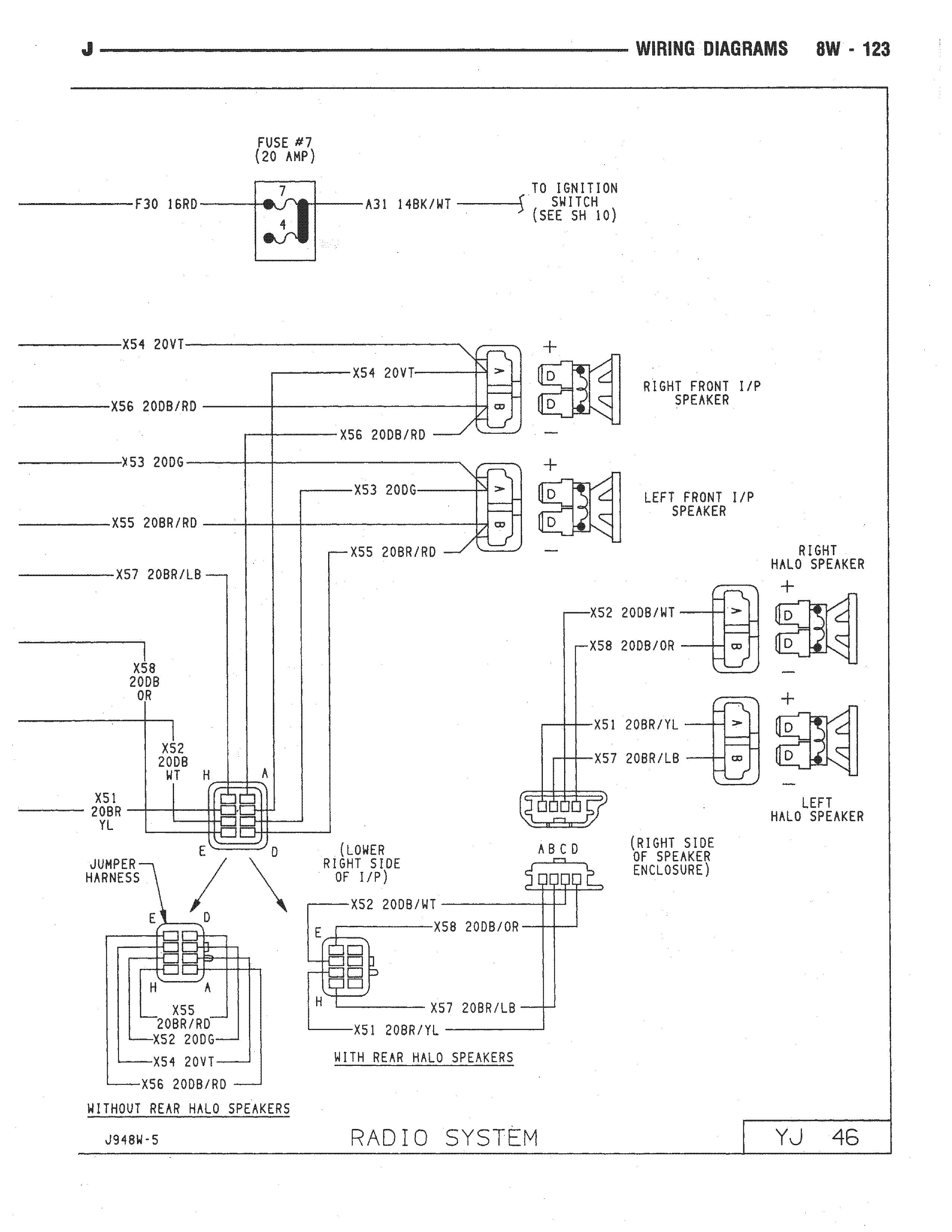 2001 Jeep Wrangler Wiring Diagram Images - Wiring Diagram Sample