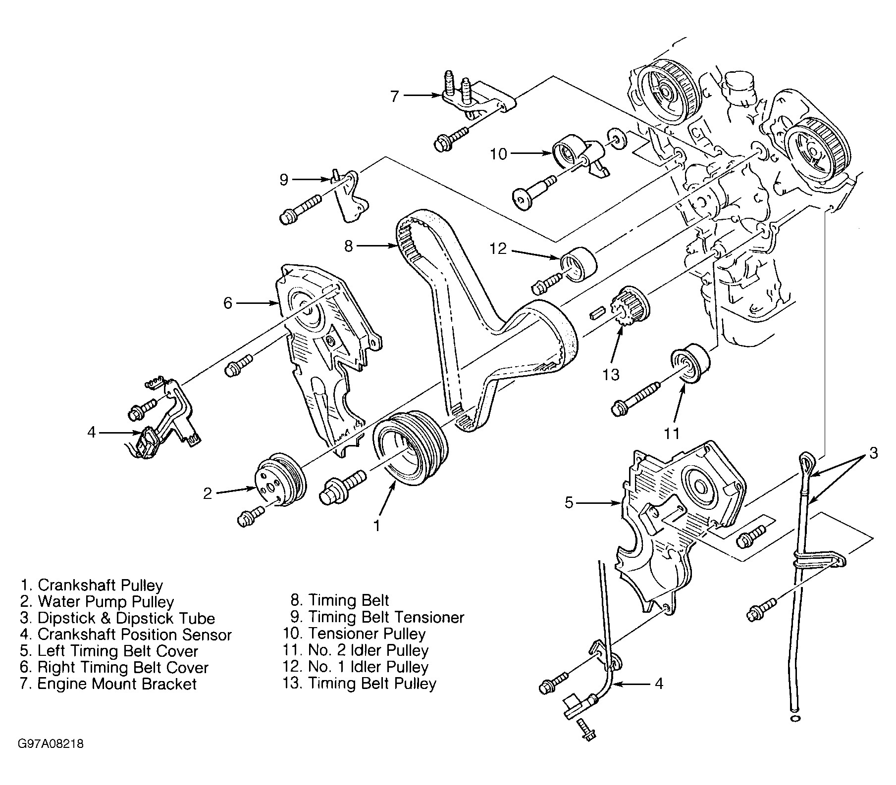 2001 Mazda Millenia Engine Diagram 2002 Mazda Millenia Serpentine Belt Routing and Timing Belt Diagrams Of 2001 Mazda Millenia Engine Diagram