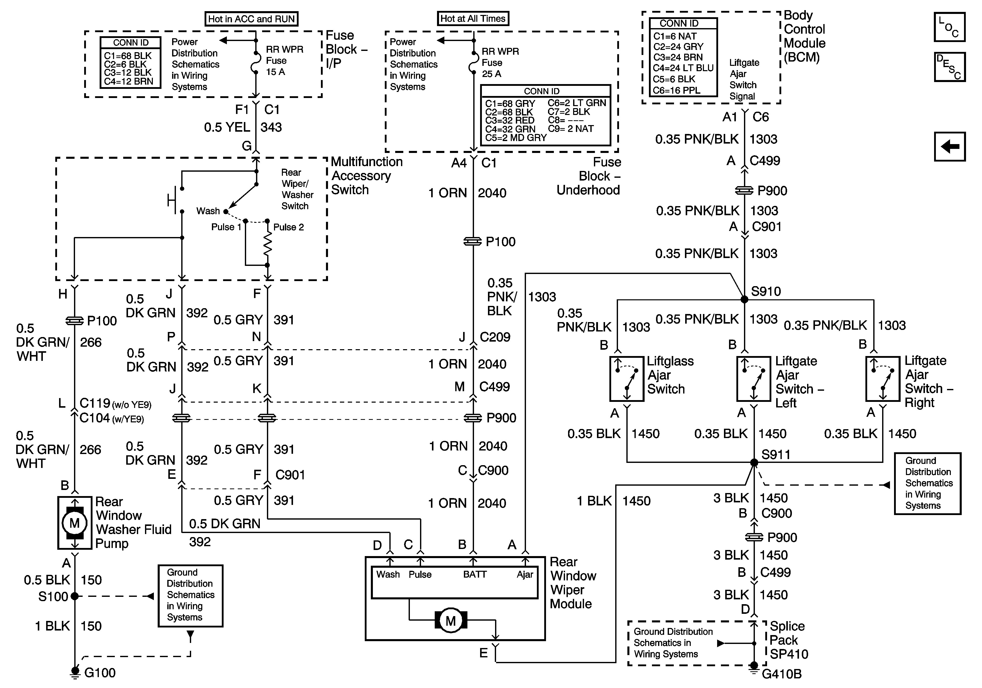 2002 Chevy Tahoe Engine Diagram Wiper Washer Wiring Troubleshooting Wiring Chevrolet Tahoe 2007 Of 2002 Chevy Tahoe Engine Diagram