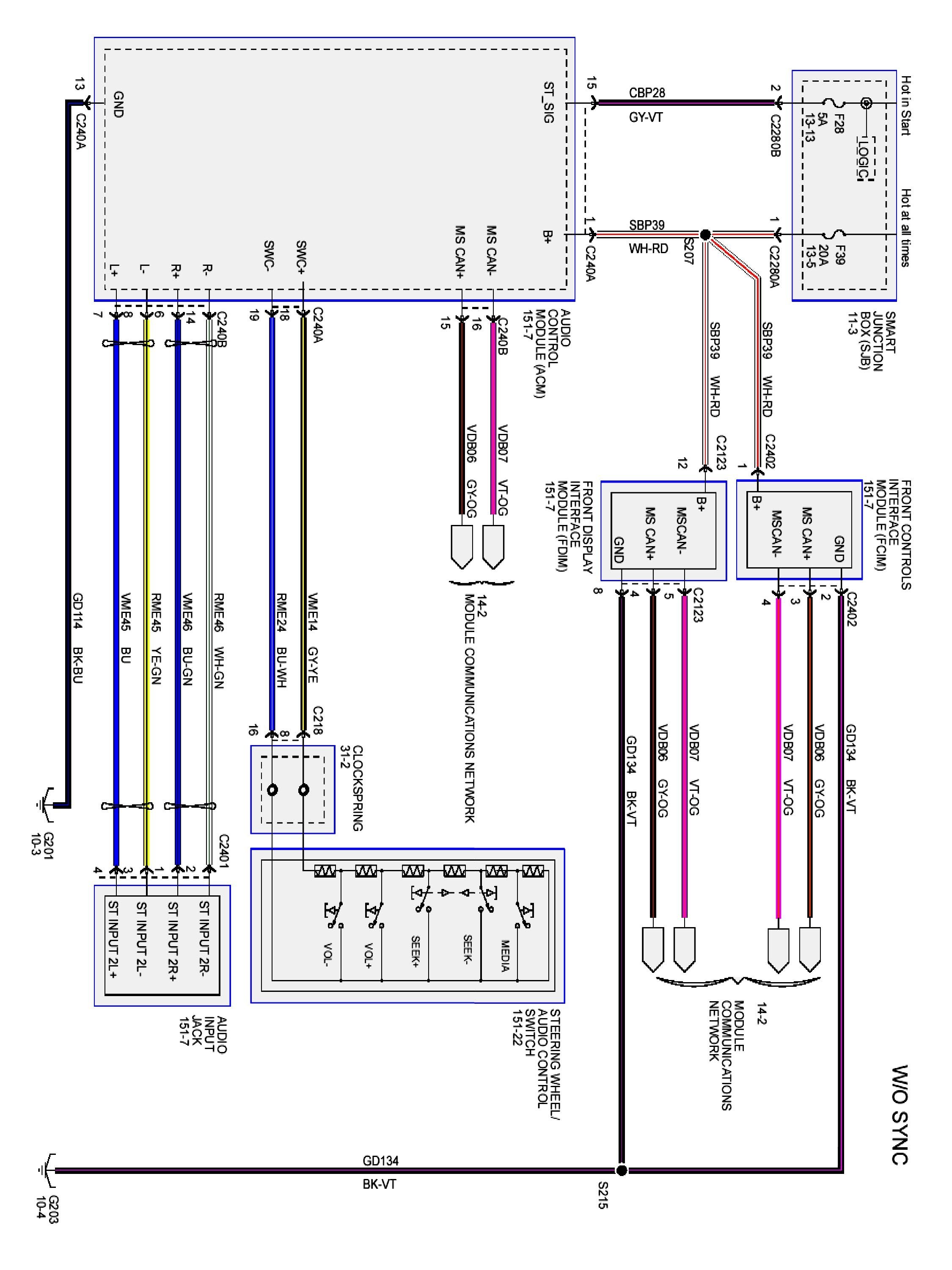 2003 Ford Taurus Wiring Diagram Pictures Wiring Diagram Sample