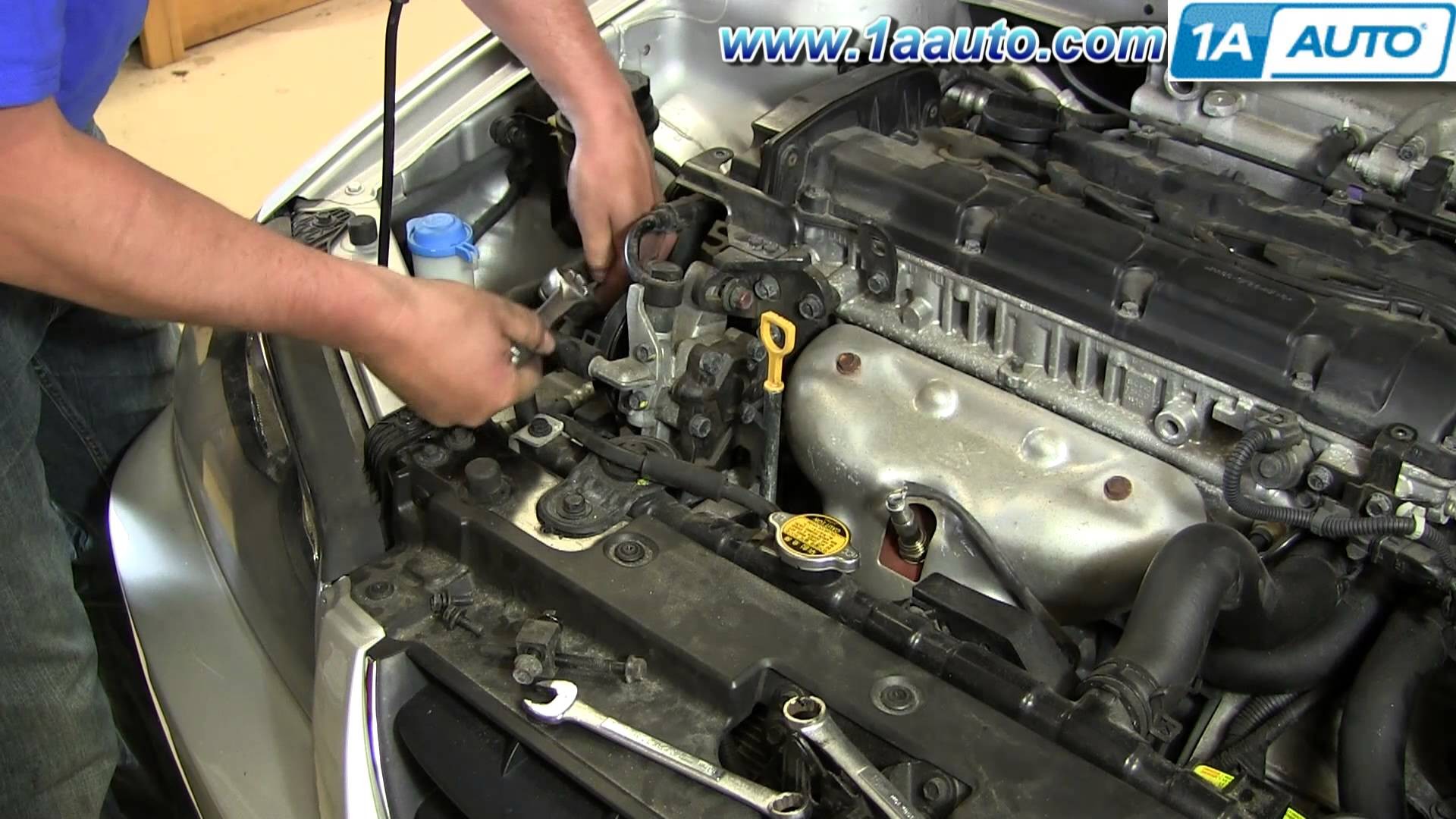 2004 Hyundai Accent Engine Diagram How to Install Replace Power Steering Belt 2001 06 Hyundai Elantra Of 2004 Hyundai Accent Engine Diagram