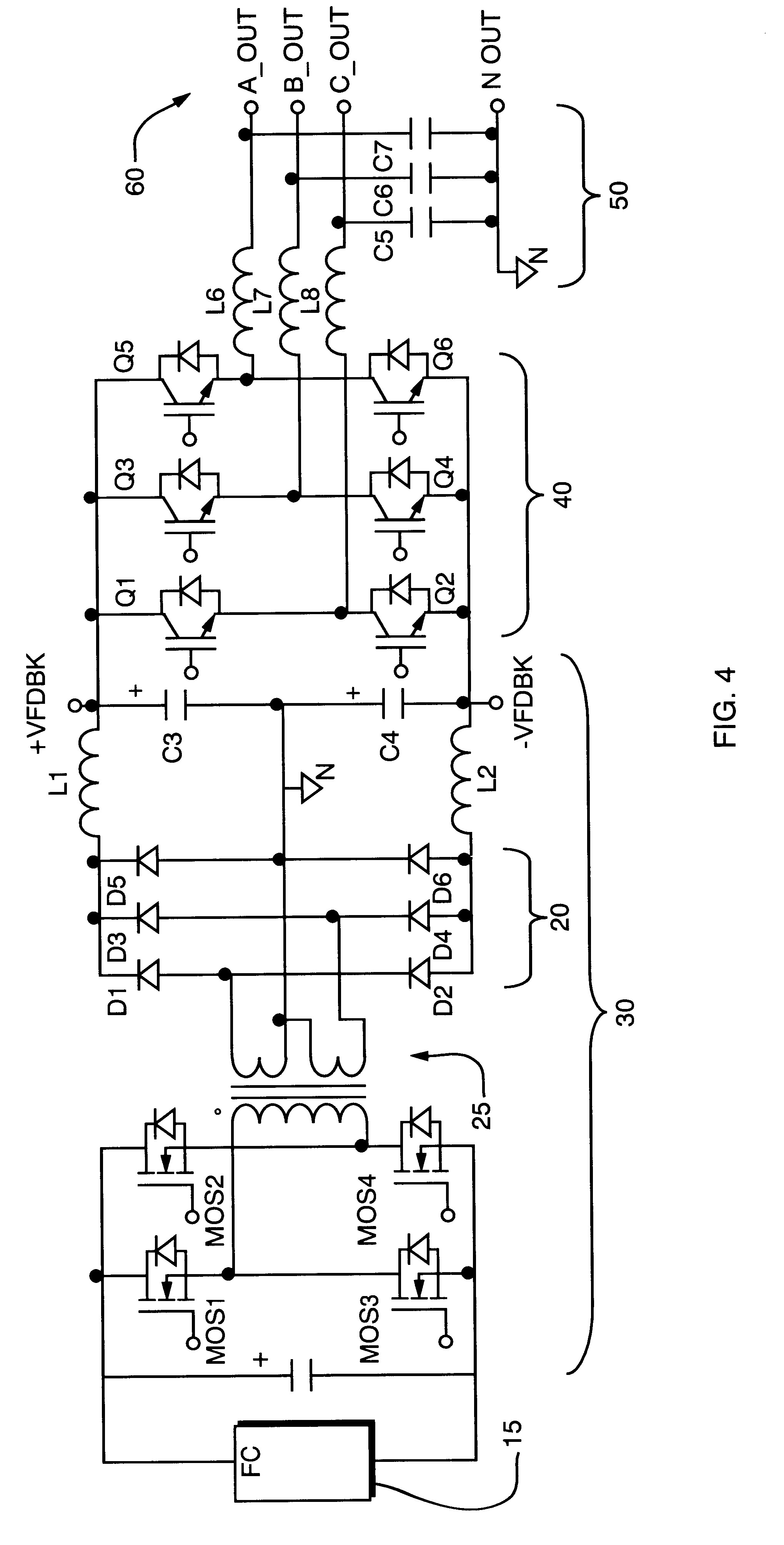 3 Phase Motor Wiring Diagram Brevetto Us Transformerless Phase Power Inverter Patent Of 3 Phase Motor Wiring Diagram
