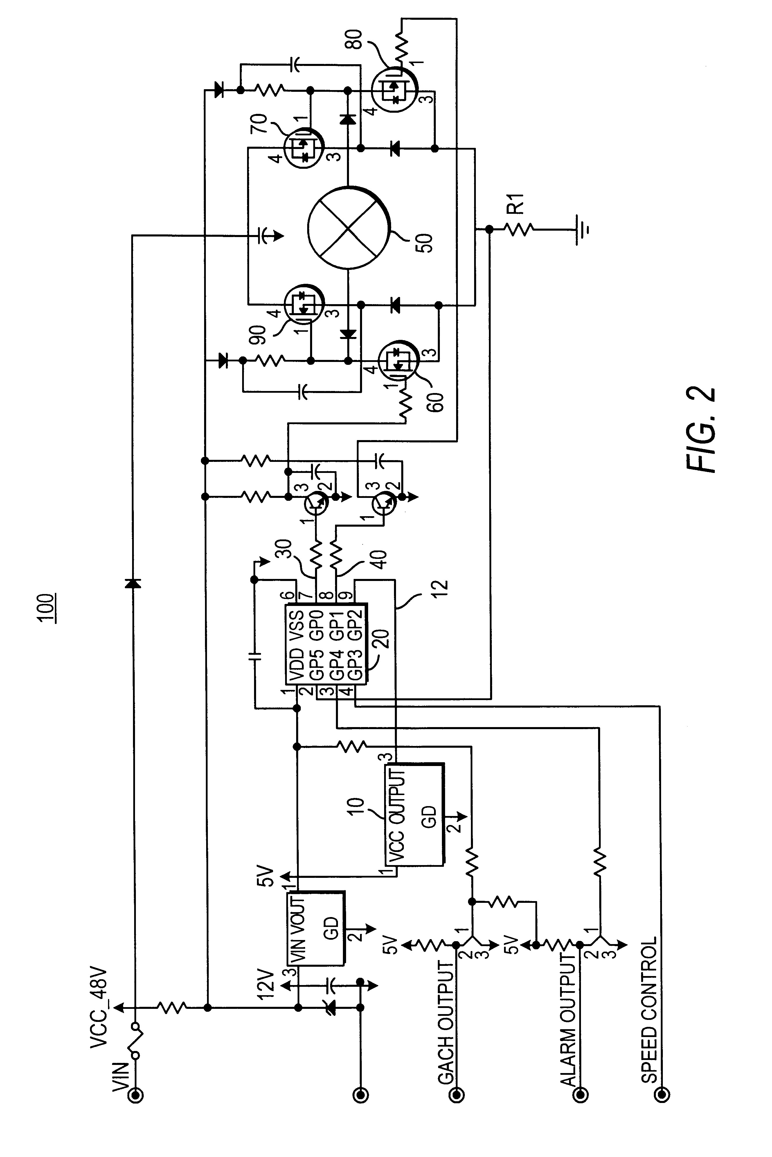 Basic Motor Diagram Patent Us Drive Circuit for A Brushless Dc Motor Google