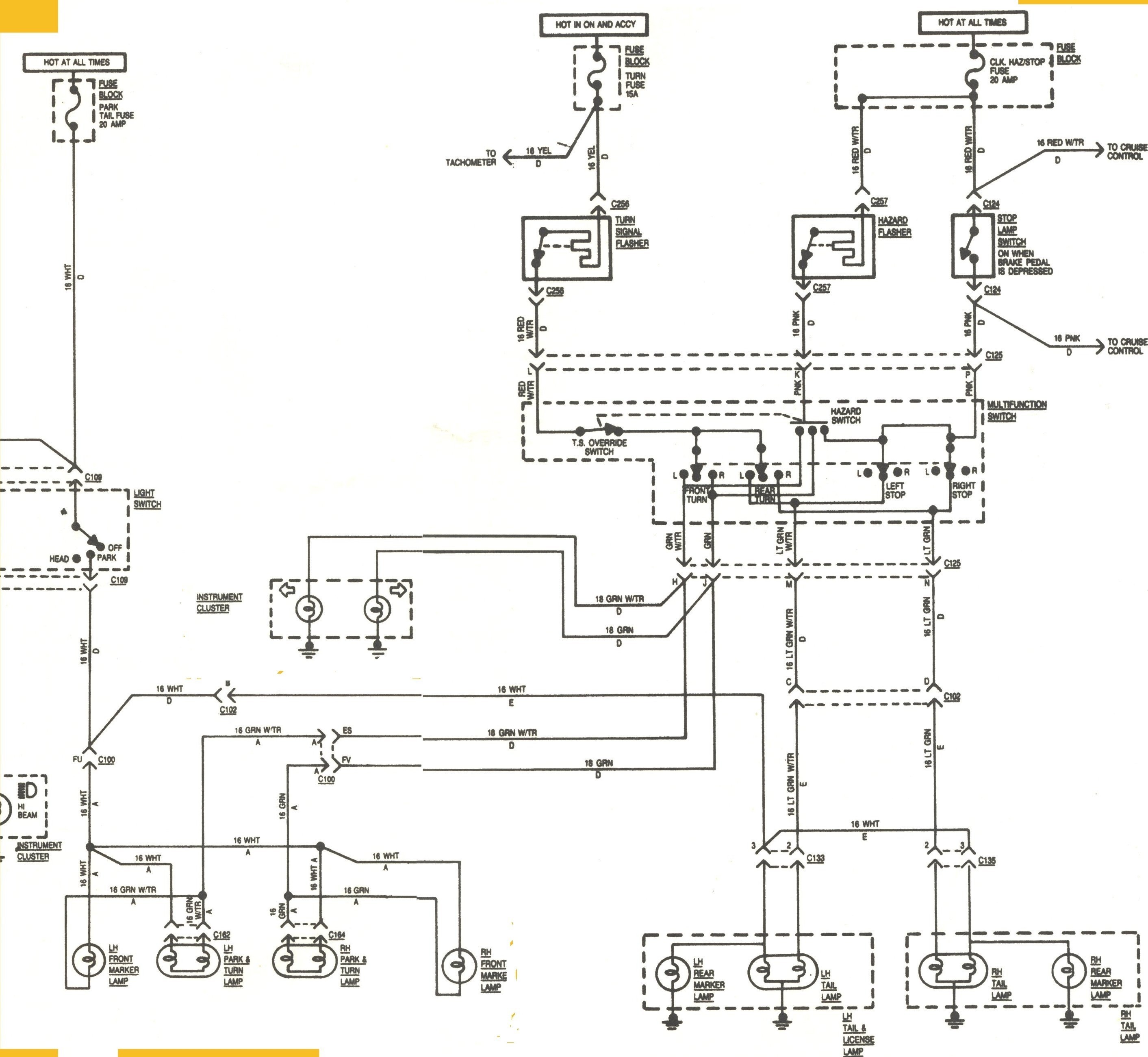 Blinker Wiring Diagram Awesome Turn Signal Switch Wiring Diagram Ideas Everything You