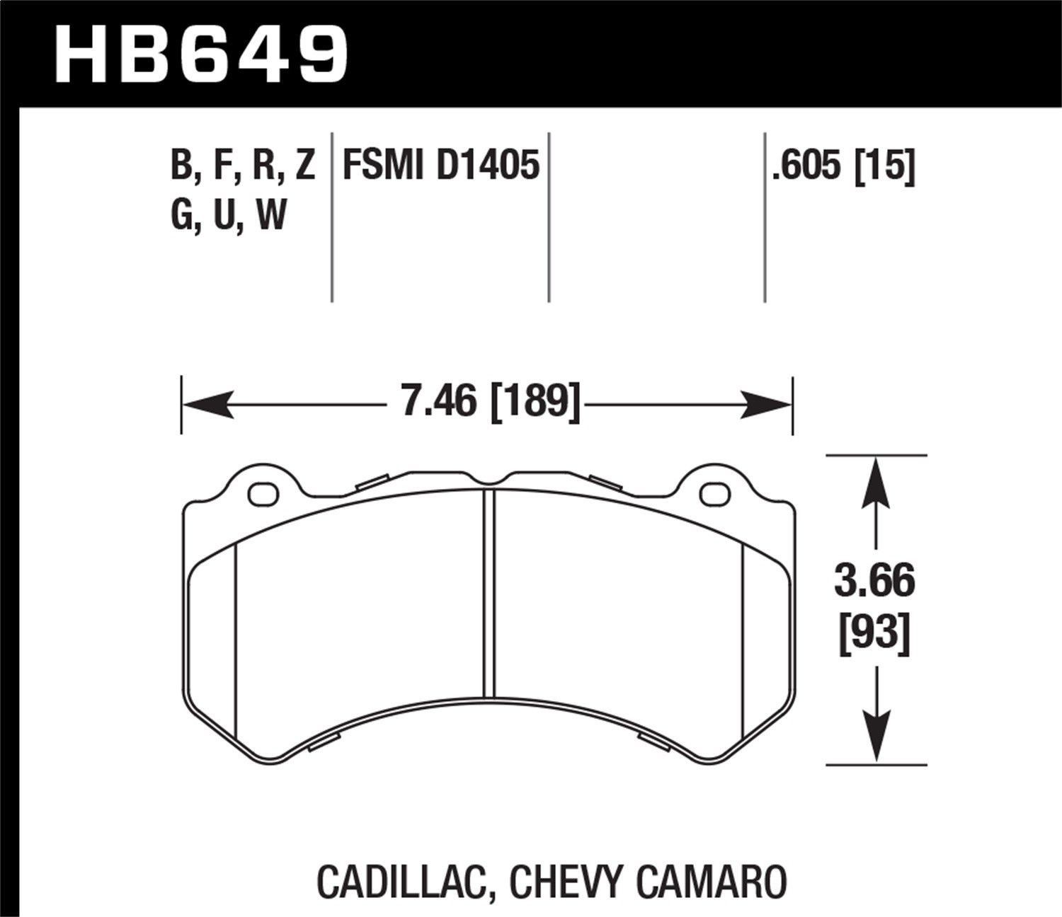 Brake Pad Diagram Nice Awesome Hawk Performance Hb649f 605 Disc Brake Pad New 2018