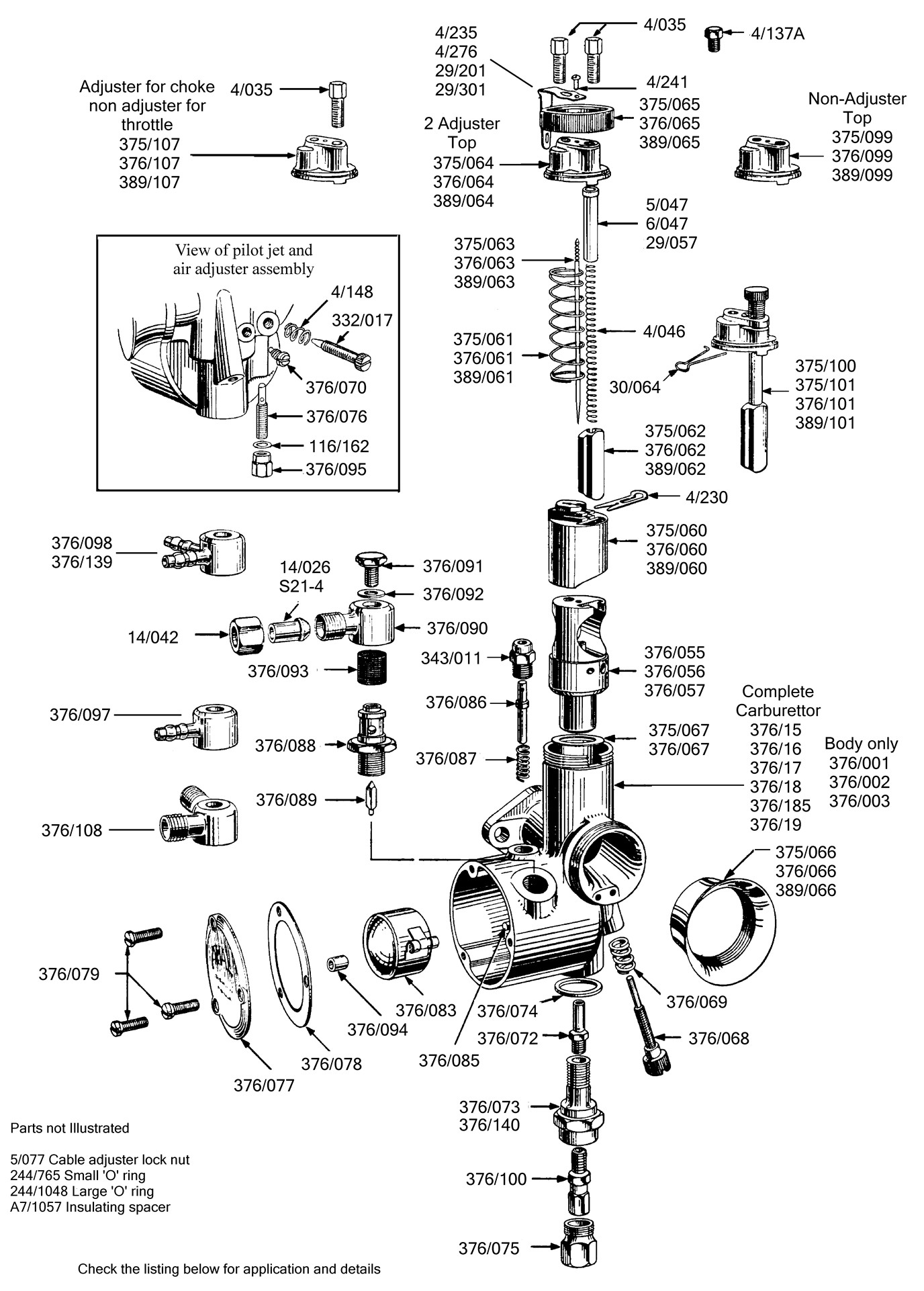 Bsa C15 Engine Diagram Monobloc Carburetter Of Bsa C15 Engine Diagram