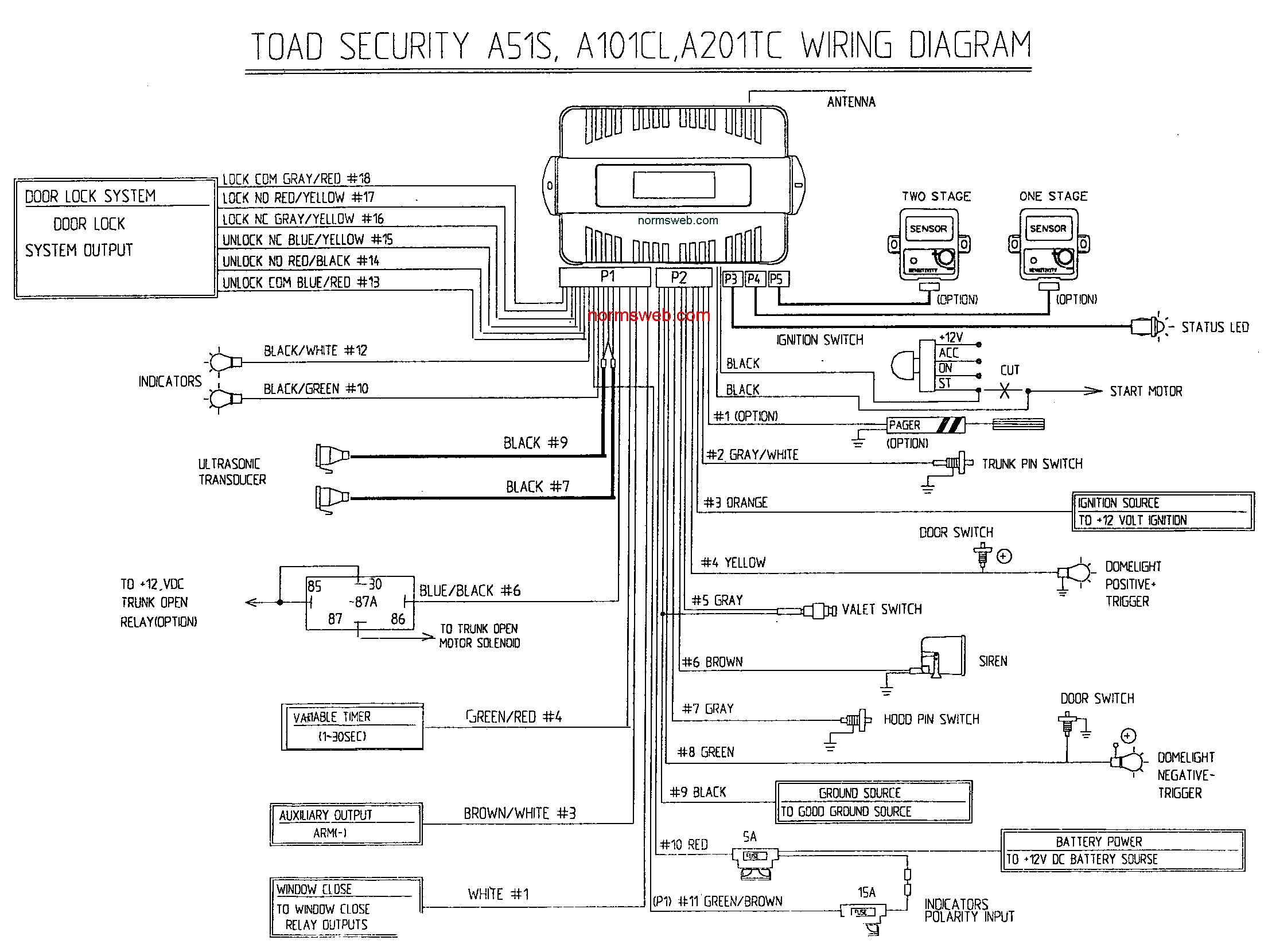 Keyless Entry System Wiring Diagram - camizu.org bulldog security keyless entry system wiring diagram 