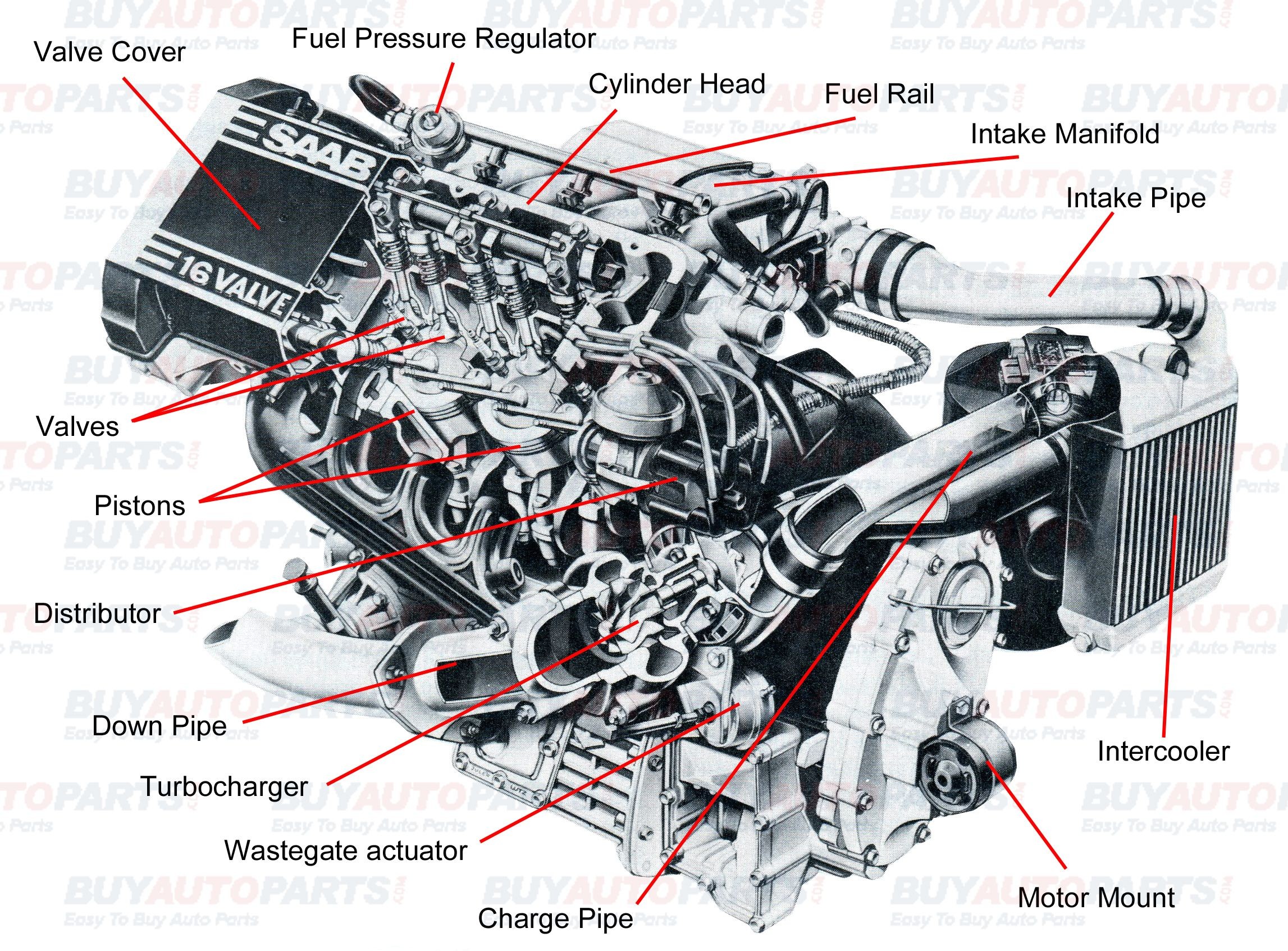 Car Motor Diagram All Internal Bustion Engines Have the Same Basic Ponents the