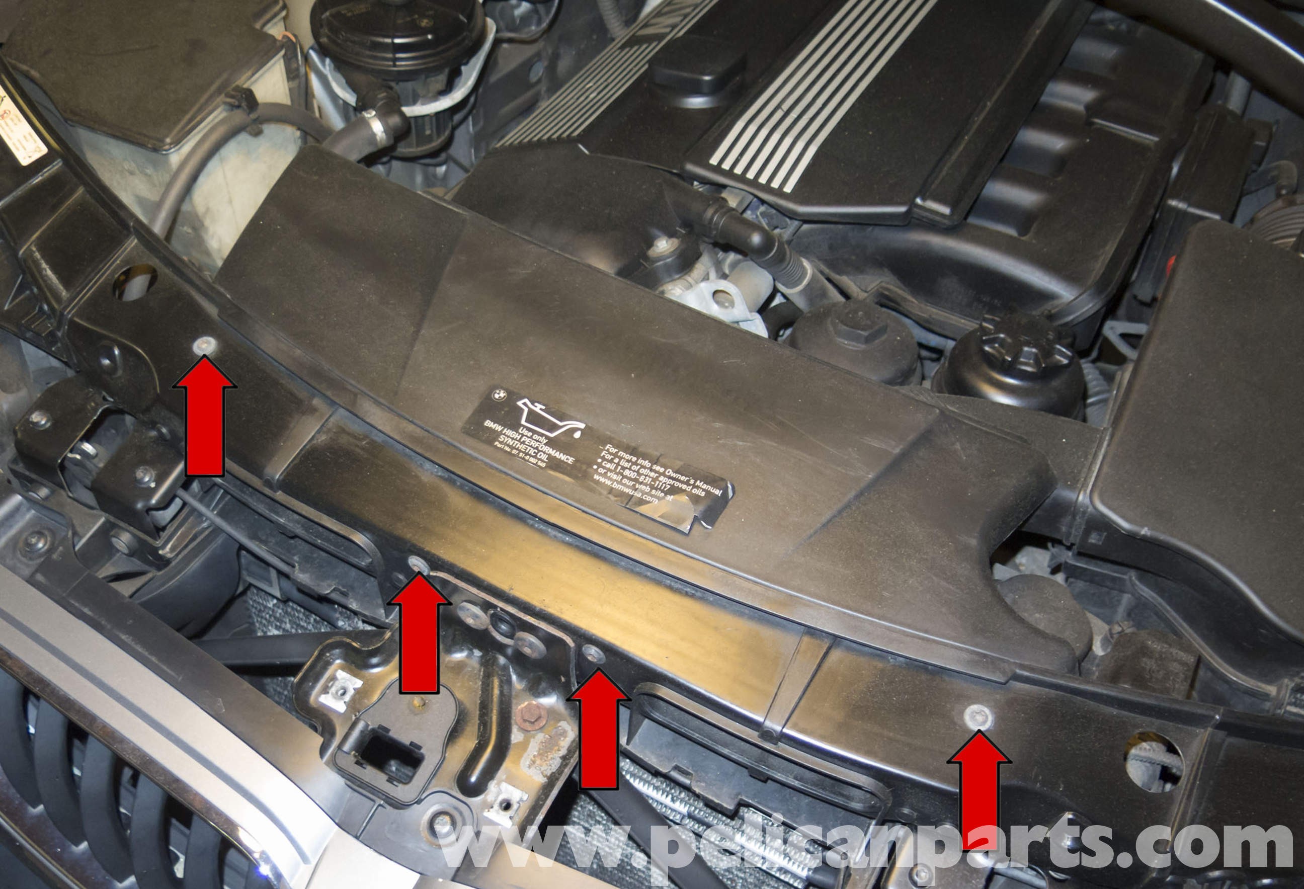 Car Radiator Diagram Pelican Technical Article Bmw X3 Engine Cooling Fan Replacement