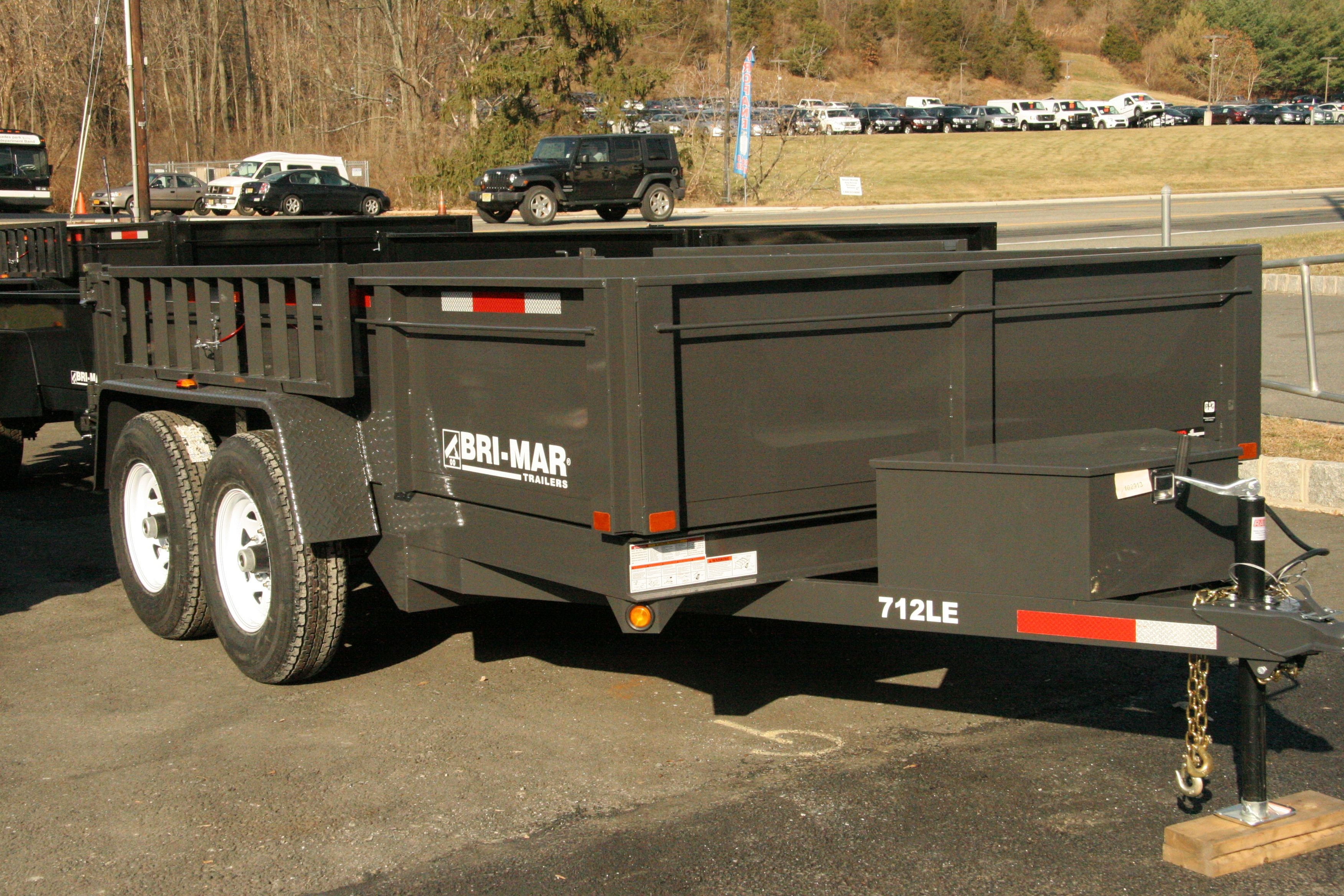 Dump Truck Diagram Dark Grey Bri Mar Dump Trailer Great Color Check It Out