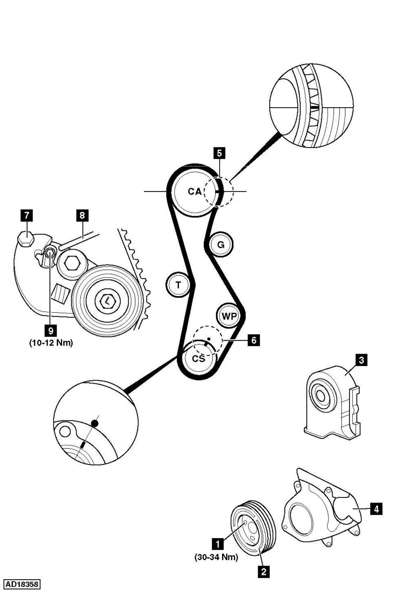 Engine Timing Diagram How to Replace Timing Belt Hyundai Santa Fe 2 0d Crdi 2002 Of Engine Timing Diagram