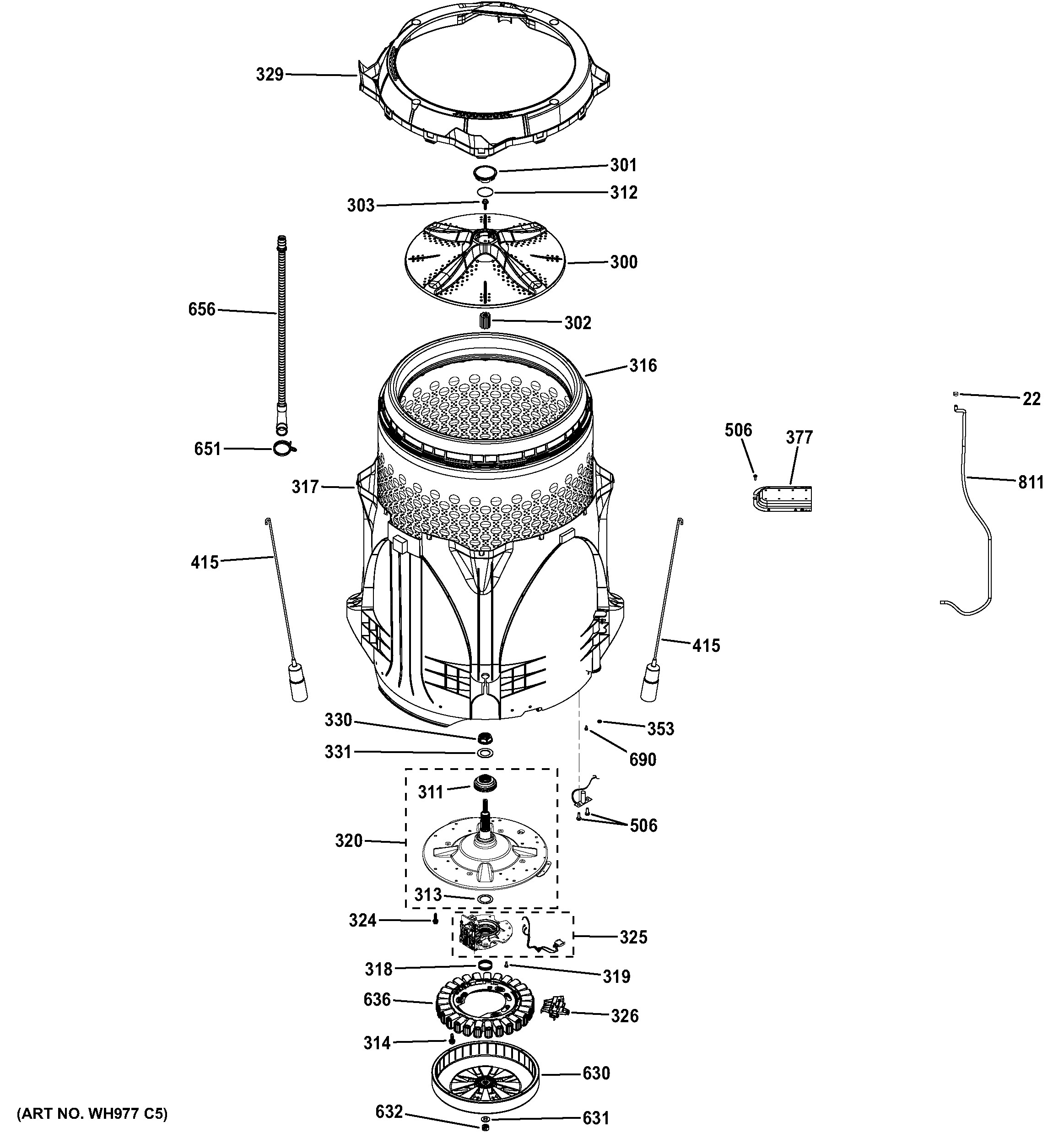Frigidaire Washer Parts Diagram - General Wiring Diagram