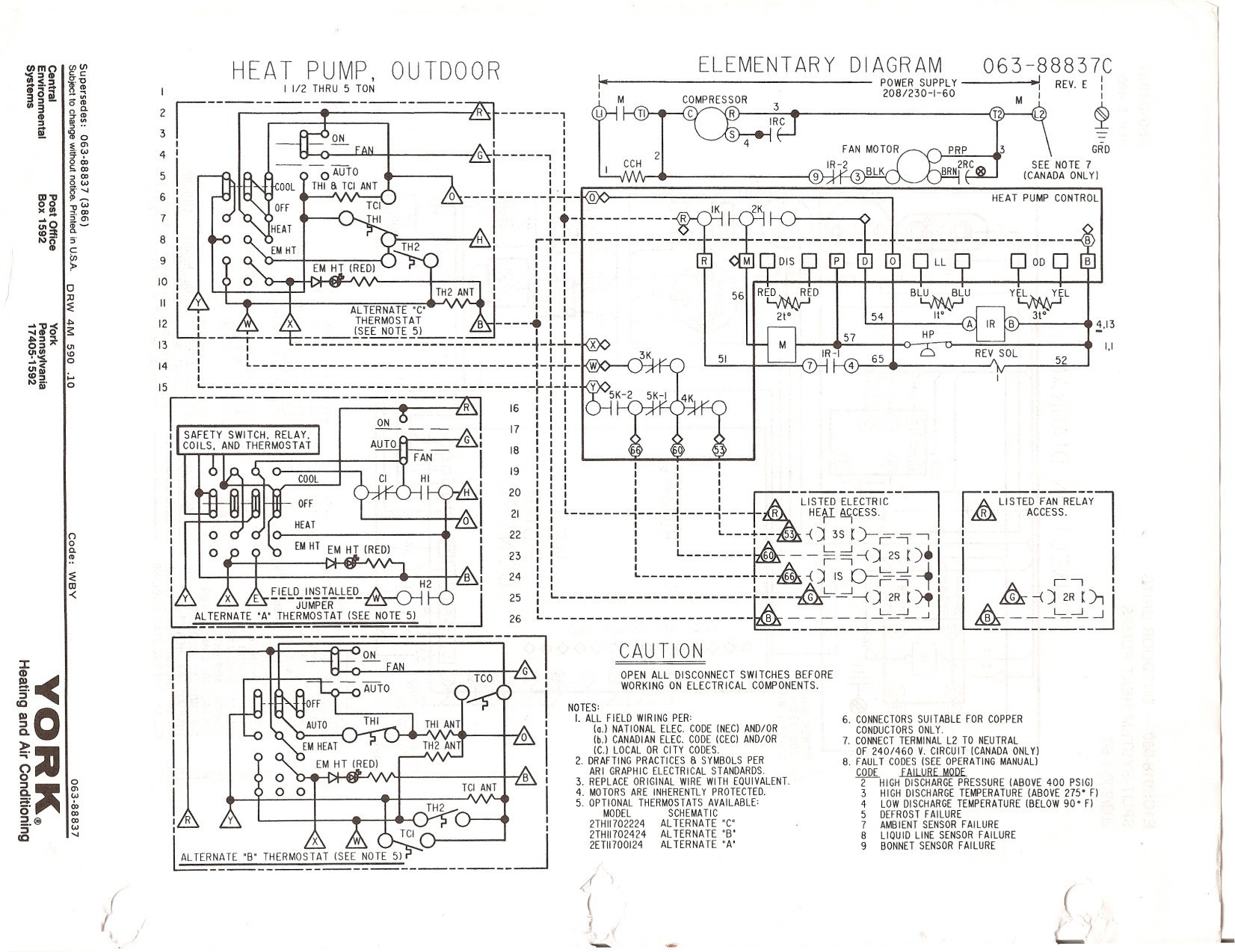 Heat Pump Wiring Diagrams Inspirational Electric Heat Strip Wiring Diagram Diagram