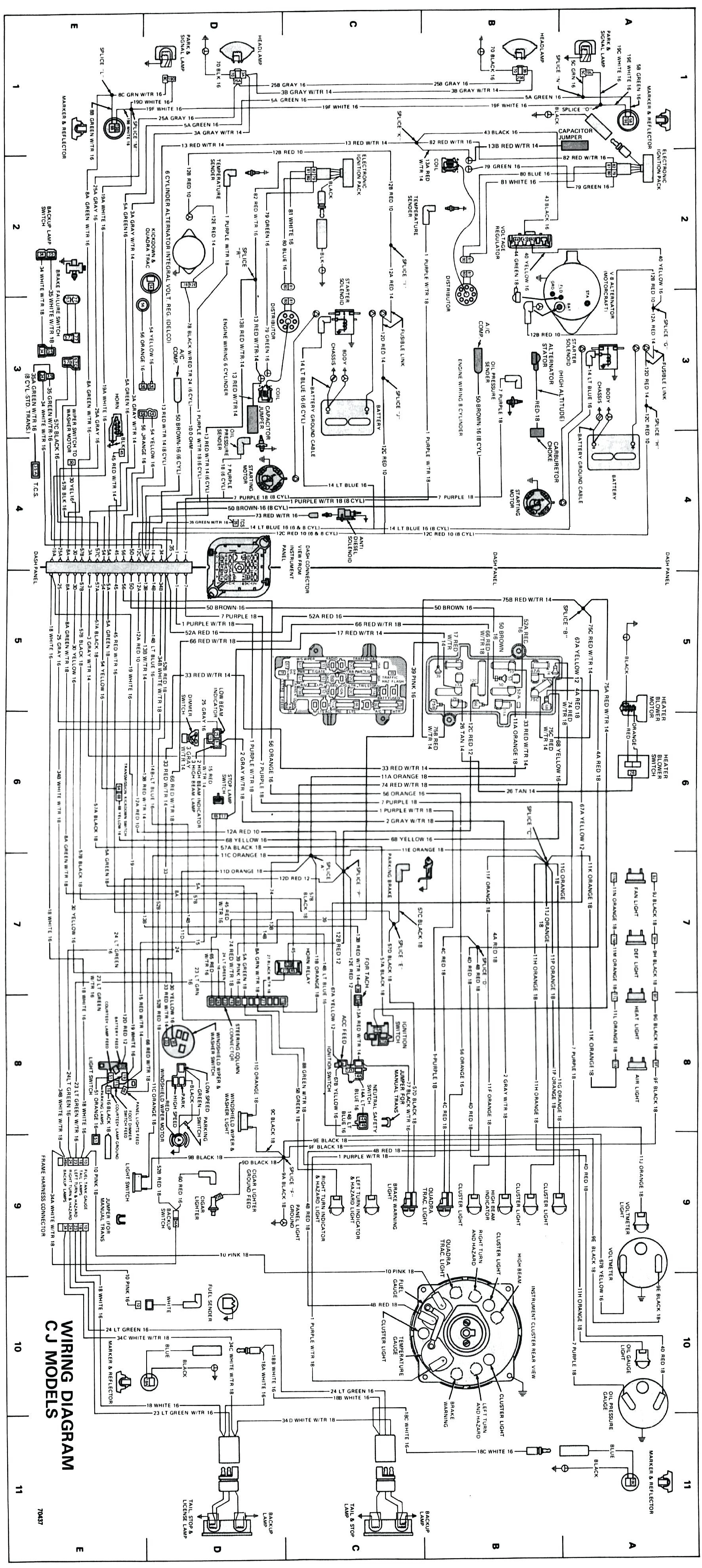 Jeep Wrangler Engine Diagram Jeep Cj7 Wiring Harness Diagram Charge Indicator Light Oil Pressure Of Jeep Wrangler Engine Diagram