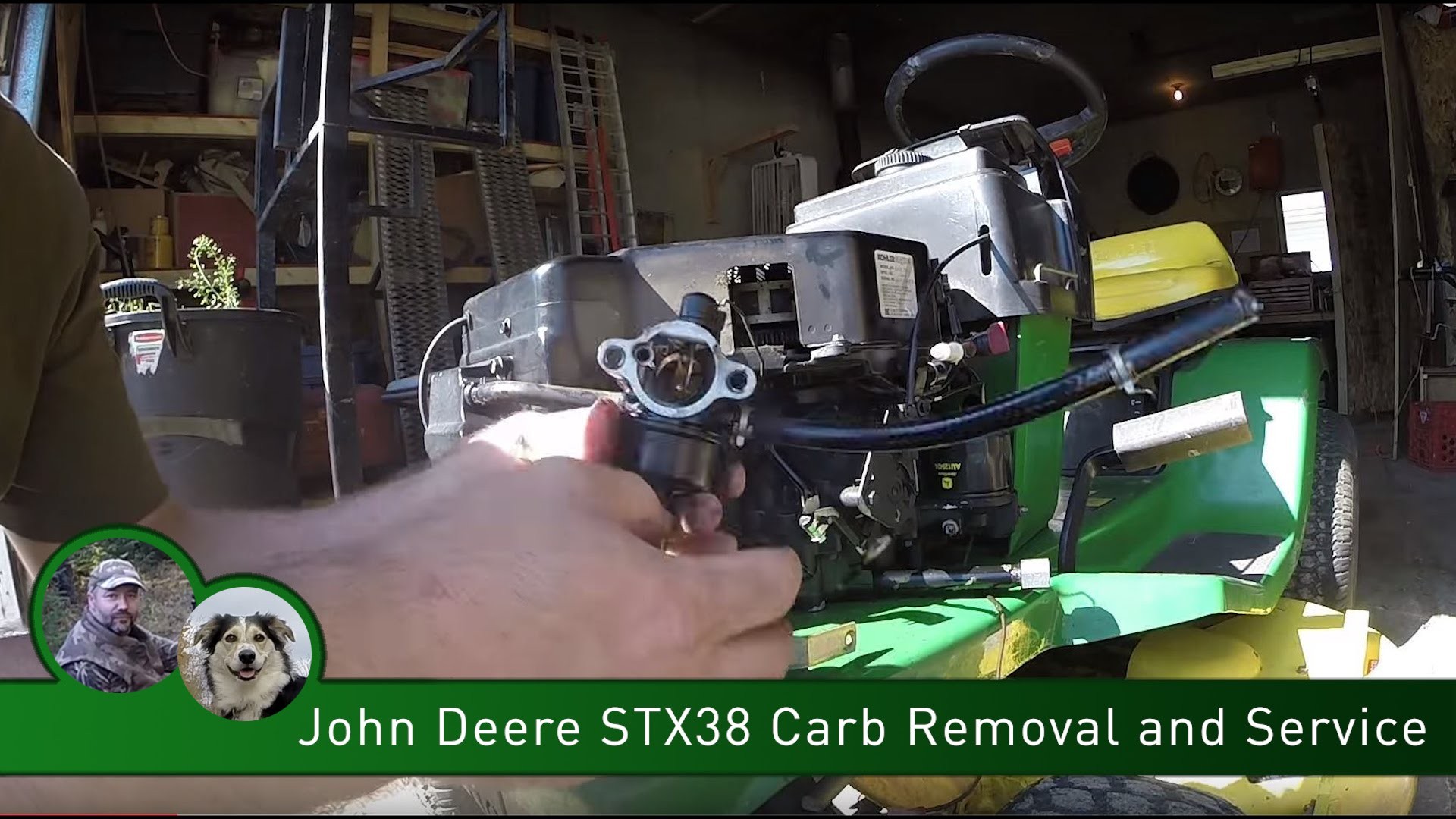 John Deere La125 Engine Diagram John Deere Stx38 Carb Removal and Service Of John Deere La125 Engine Diagram