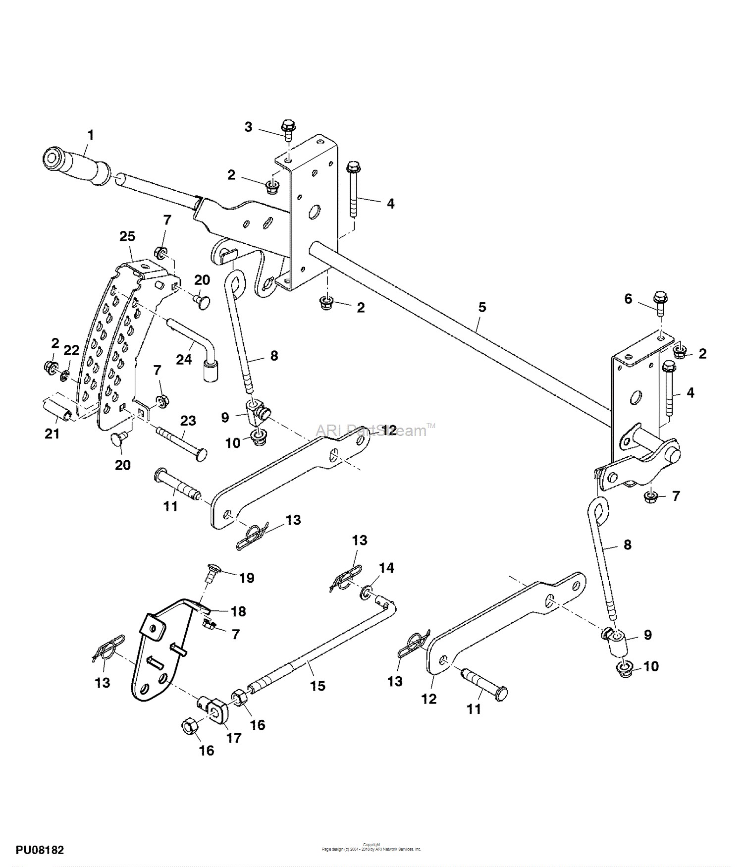 John Deere Z425 Parts Diagram