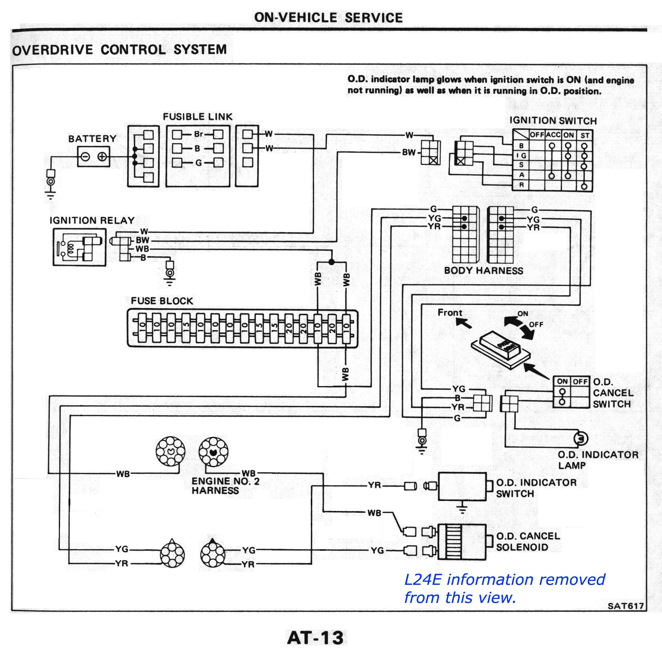 Jump Start Car Diagram Nissandiesel forums • View topic L4n71b Od at 1983 84 Of Jump Start Car Diagram