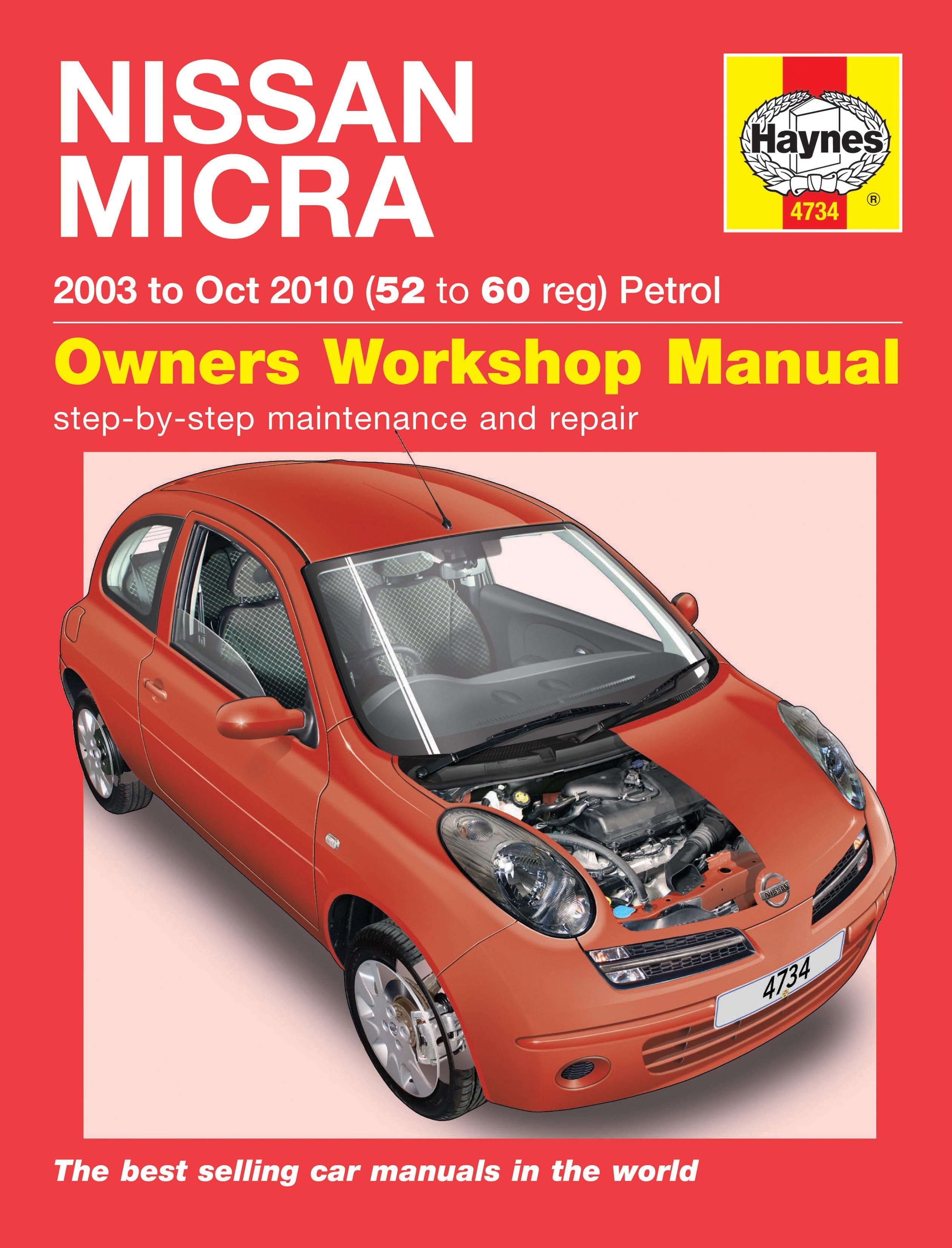 Nissan Micra Engine Diagram Nissan Micra 03 Oct 10 Haynes Repair Manual Of Nissan Micra Engine Diagram