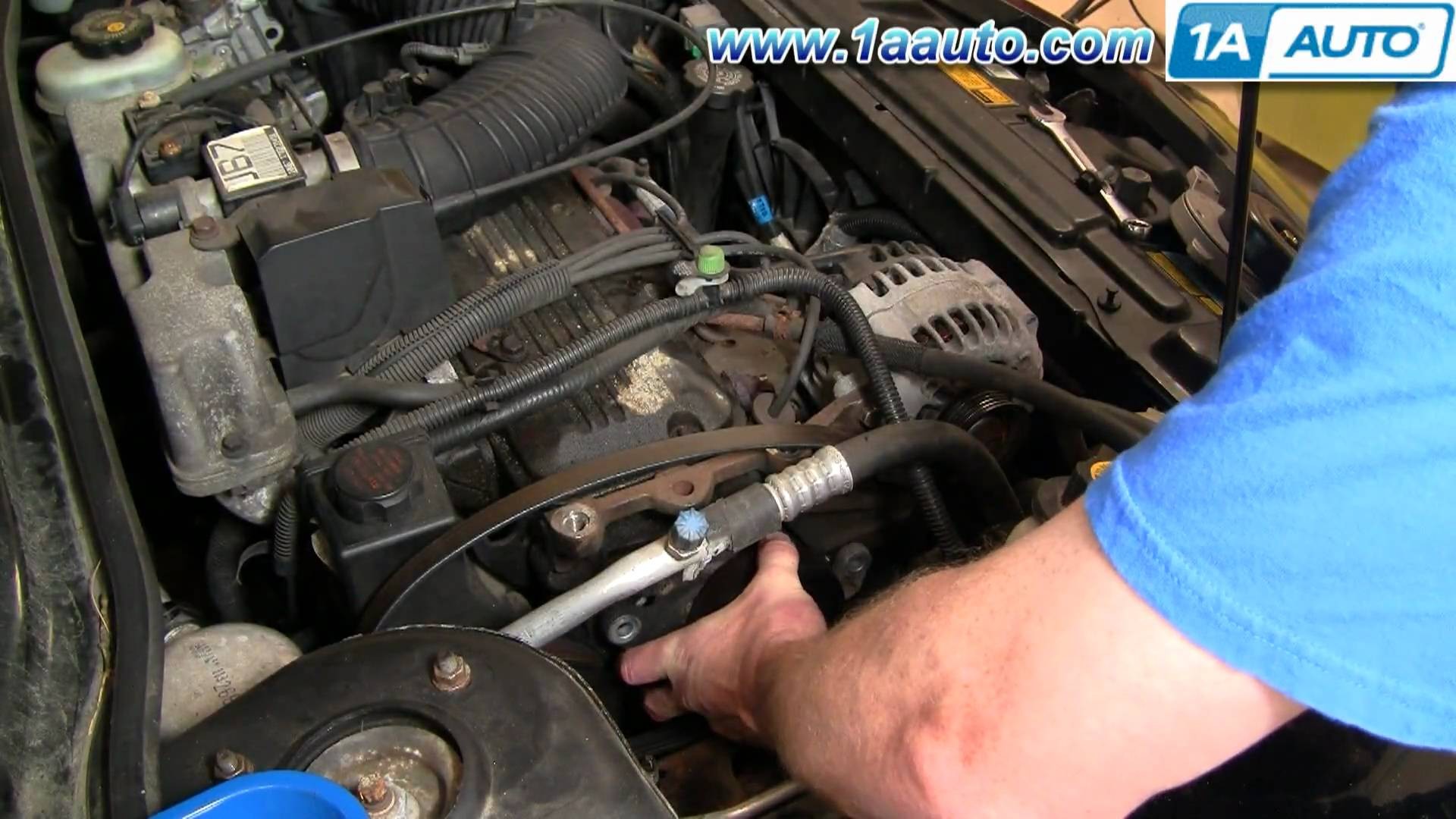Pontiac Sunfire Engine Diagram How to Install Replace Serpentine Belt Tensioner Chevy Cavalier