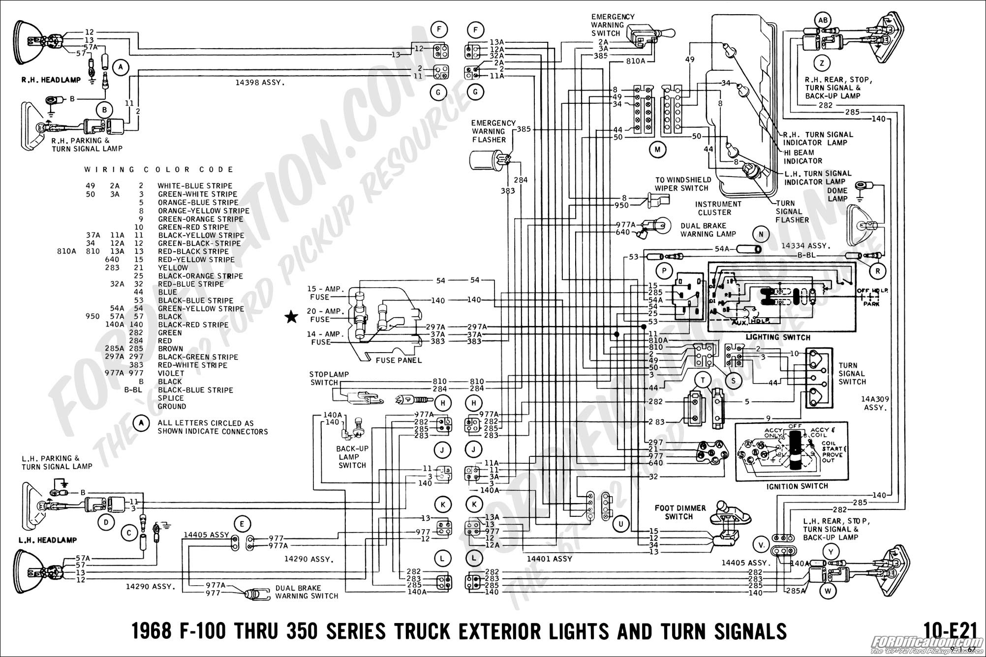 Stop Light Switch Wiring Diagram ford Truck Technical Drawings and Schematics Section H Wiring Of Stop Light Switch Wiring Diagram