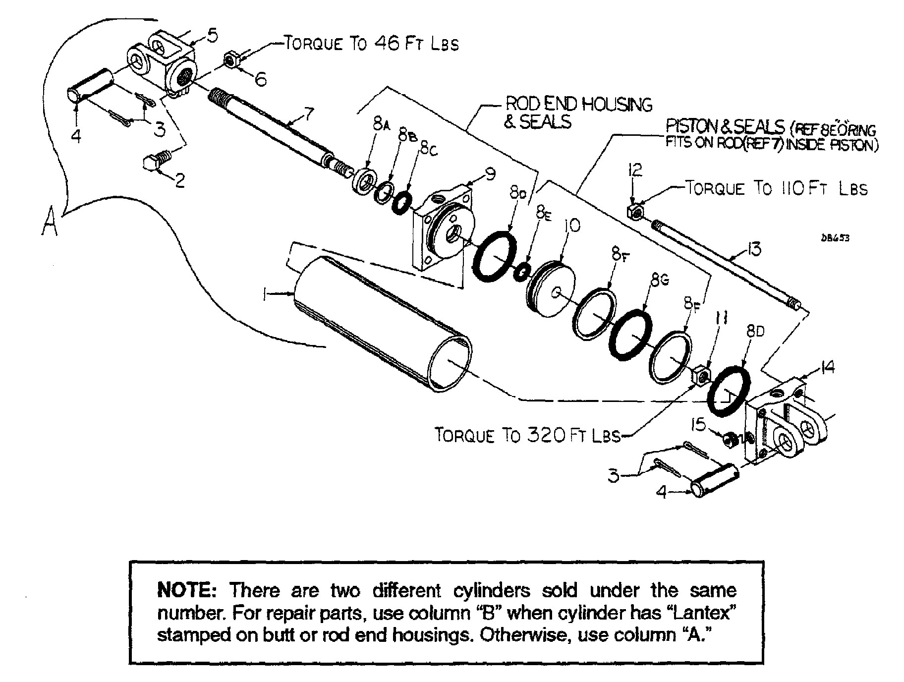 Tie Rod End Diagram Woods 9144 1 Turf Batwing Rotary Cutter Hydraulic Cylinder 3 1 2 X Of Tie Rod End Diagram