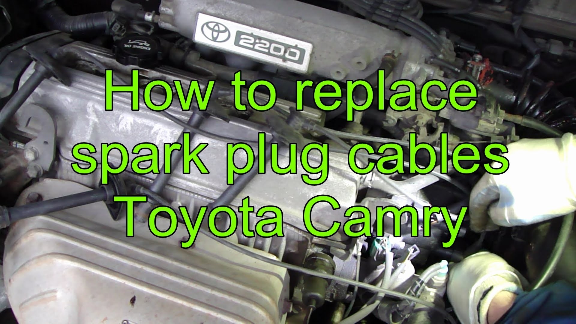 Toyota Camry 2000 Engine Diagram How to Replace Spark Plug Cables toyota Camry Of Toyota Camry 2000 Engine Diagram