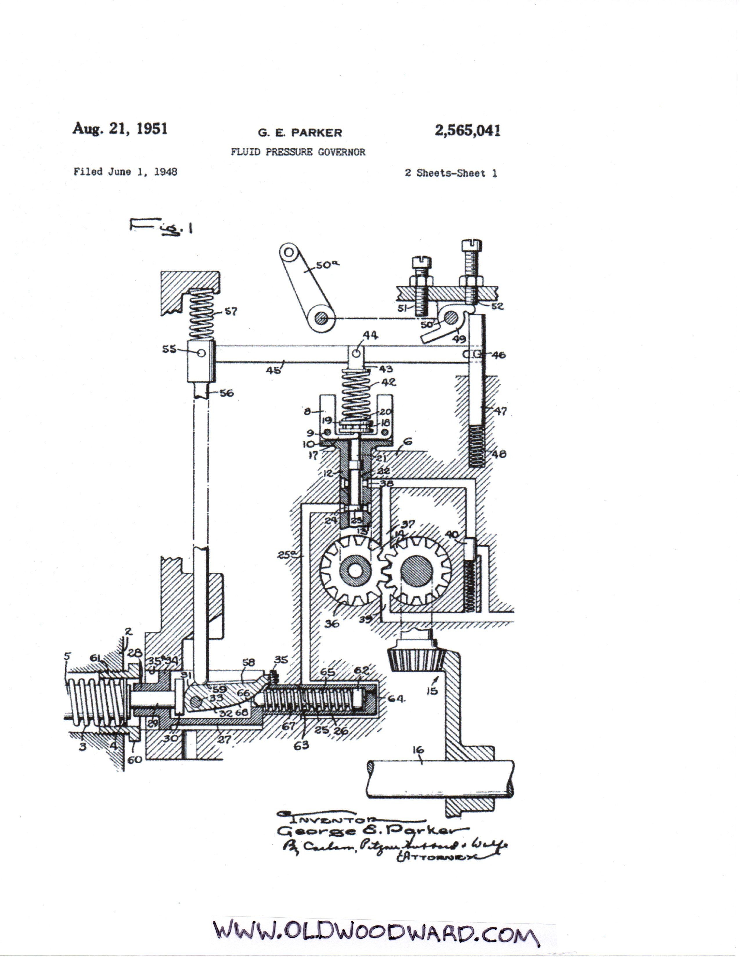 Truck Engine Diagram Woodward Type Pm Governor Patent Of Truck Engine Diagram